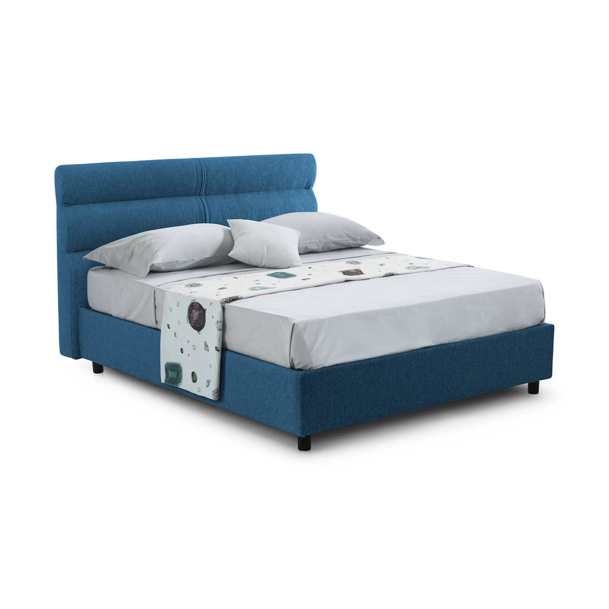Dmora Letti Piazza E Mezza<Letto piazza e mezza Brivio, Adatto a materasso Cm 120x190,