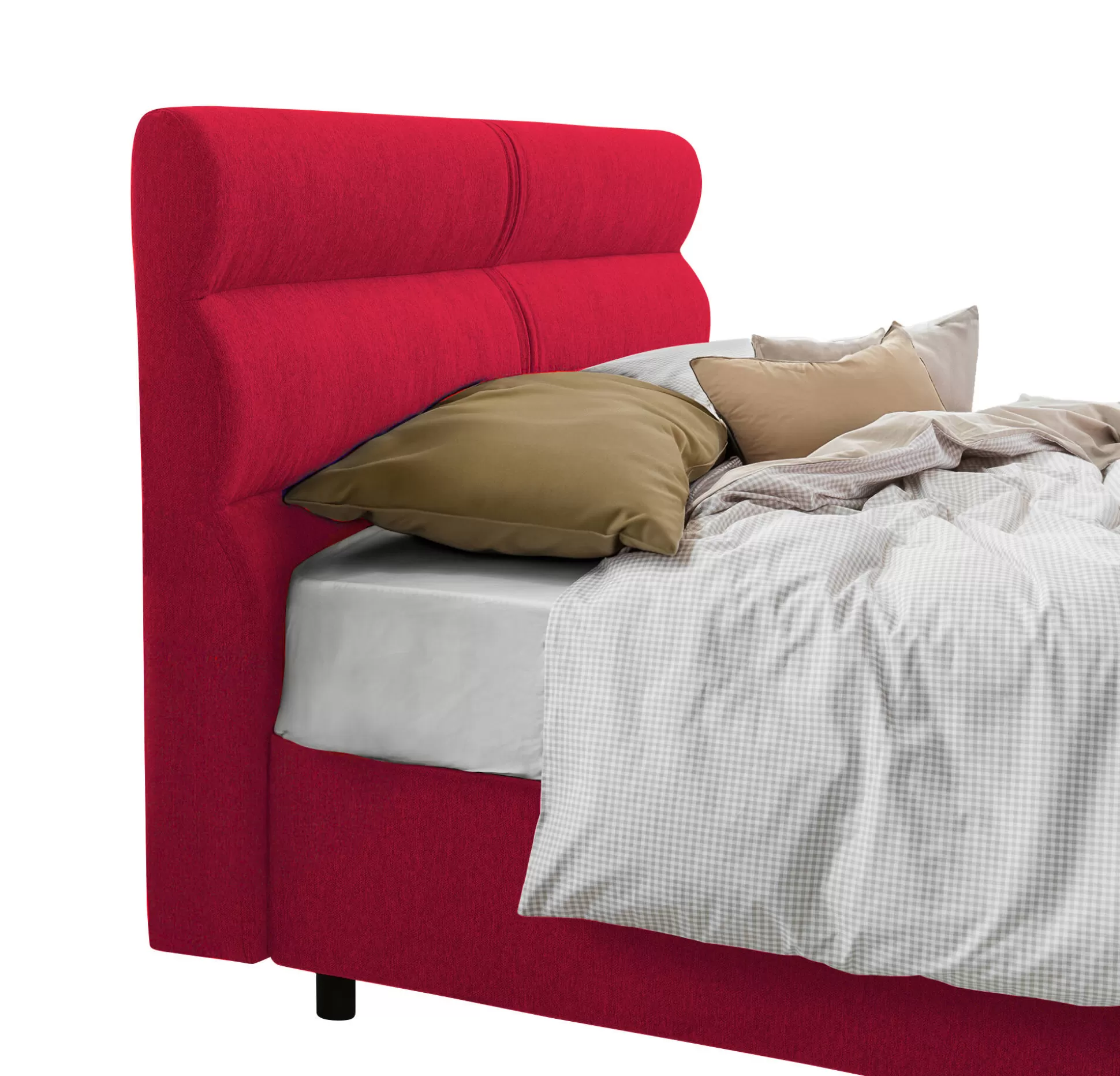 Dmora Letti Piazza E Mezza<Letto piazza e mezza Brivio, Adatto a materasso Cm 120x190,