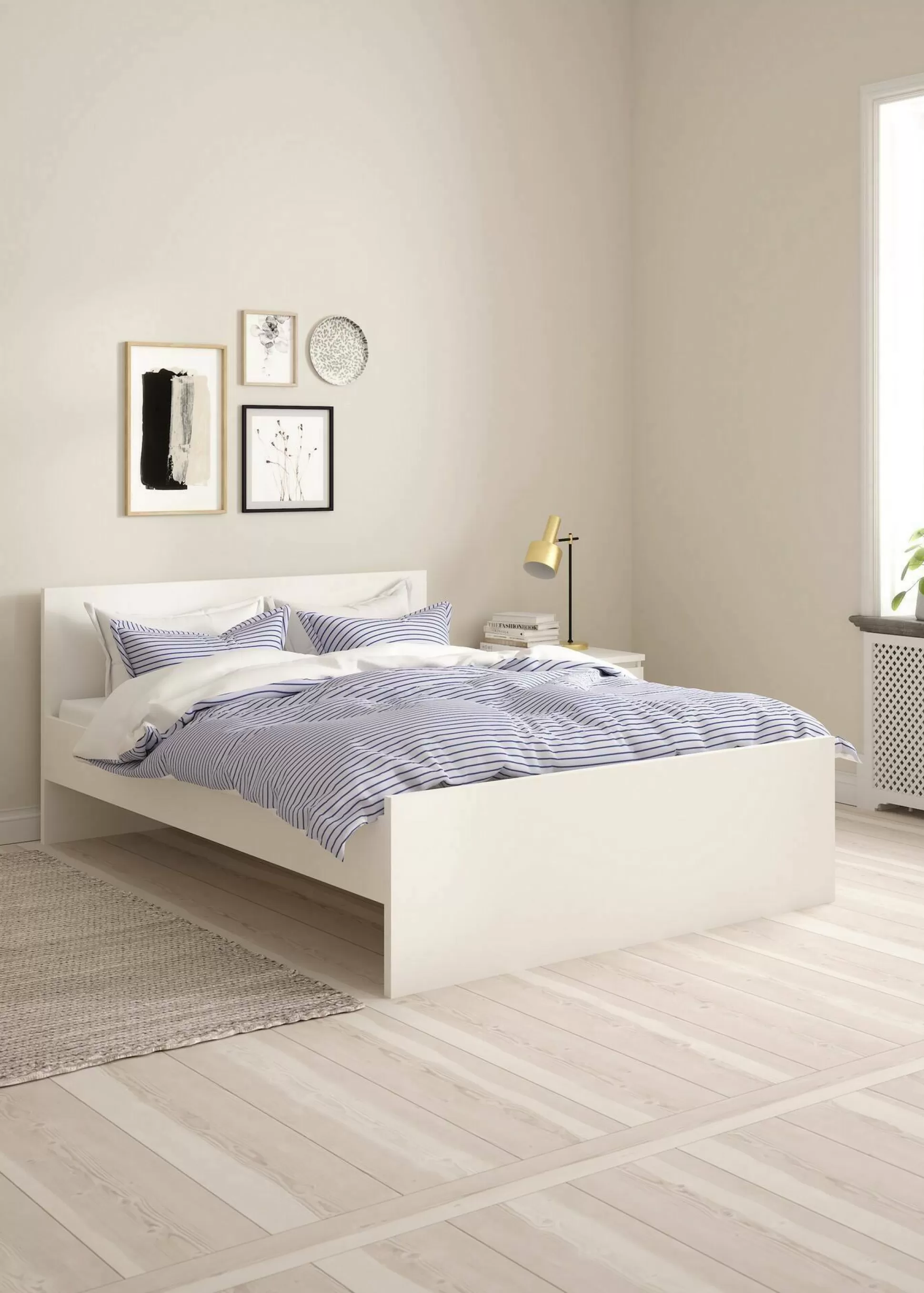Dmora Letti Piazza E Mezza<Letto piazza e mezza Dsimon, 197x146 h80 cm,