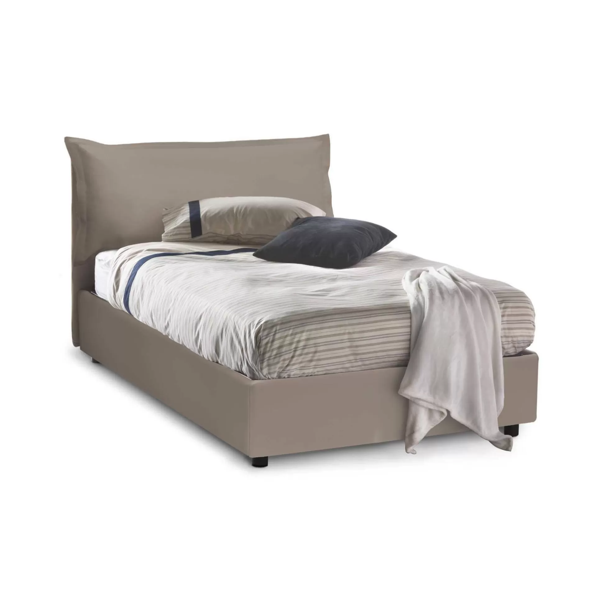 Dmora Letti Piazza E Mezza<Letto piazza e mezza Latona, adatto per materasso Cm 120x190,