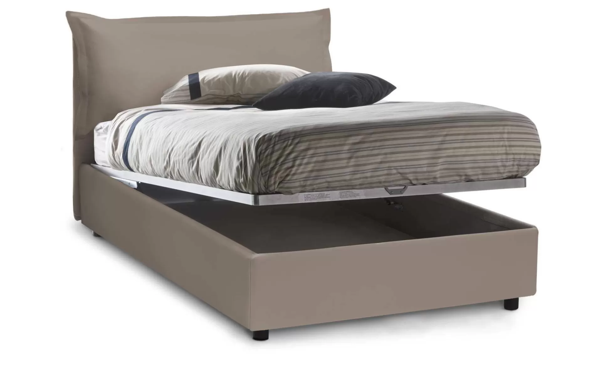Dmora Letti Piazza E Mezza<Letto piazza e mezza Latona, adatto per materasso Cm 120x190,