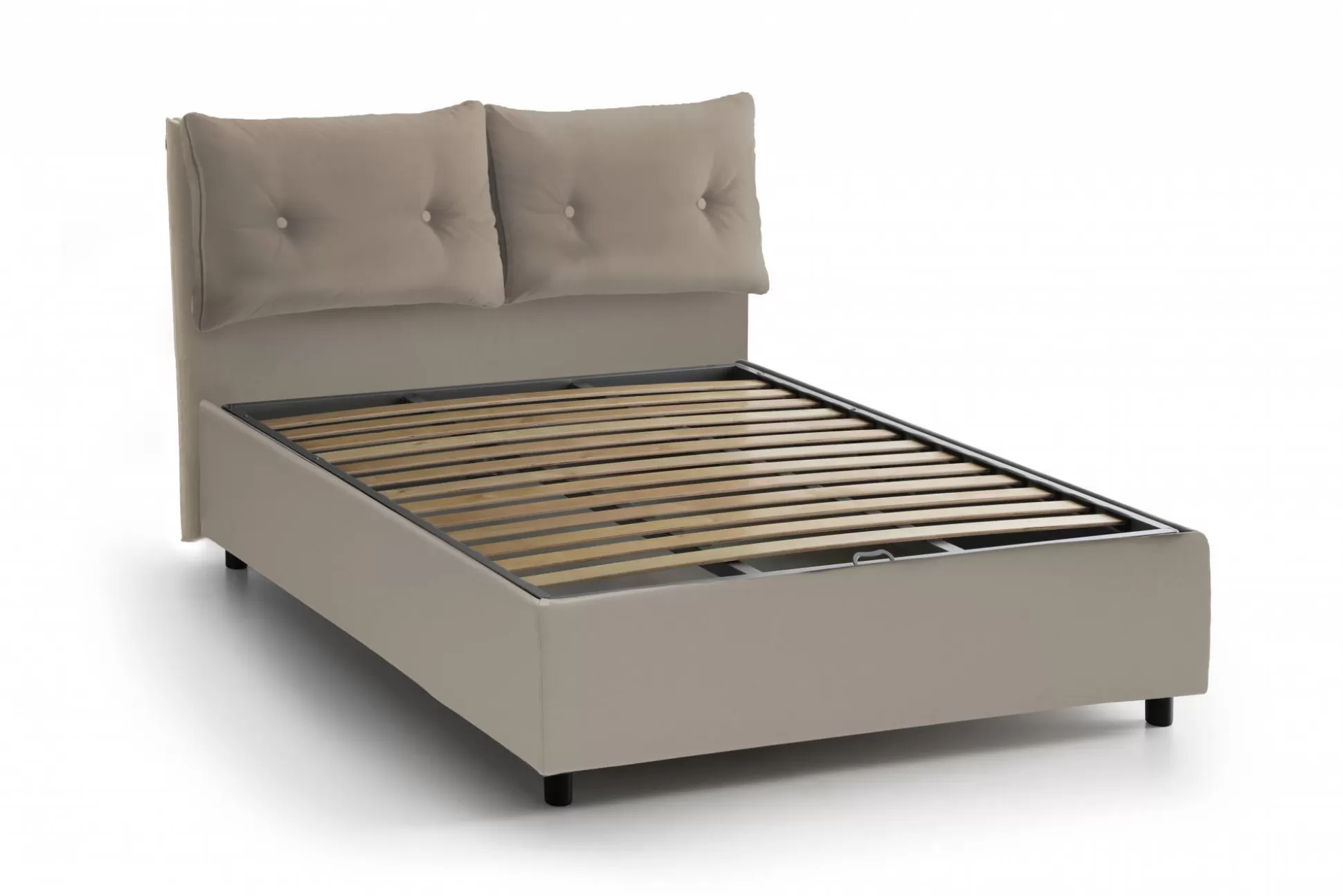 Dmora Letti Piazza E Mezza<Letto piazza e mezza Rubino, adatto per materasso Cm 120x190,