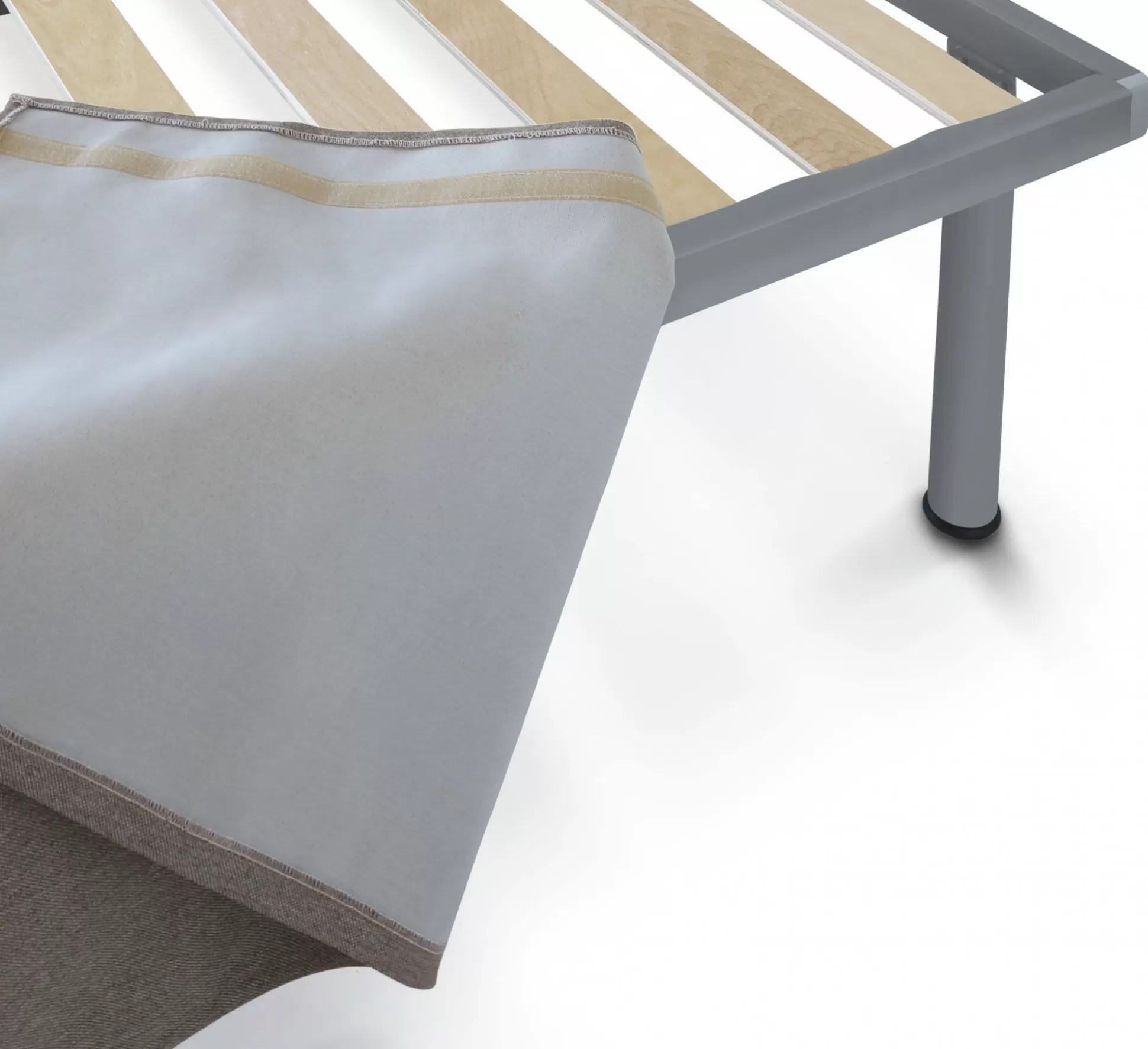 Dmora Letti Singoli<Letto singolo Accu, per materasso da Cm 80x190,