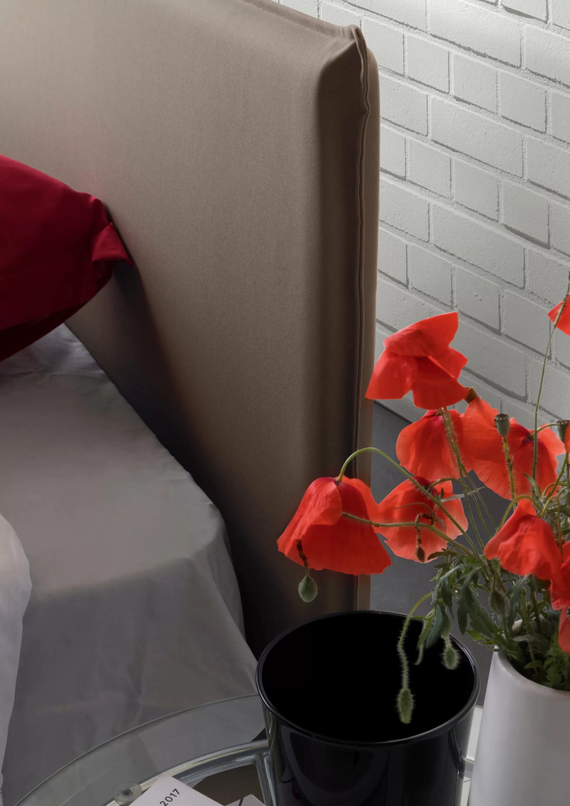 Dmora Letti Singoli<Letto singolo Acuila, adatto per materasso Cm 80x190,