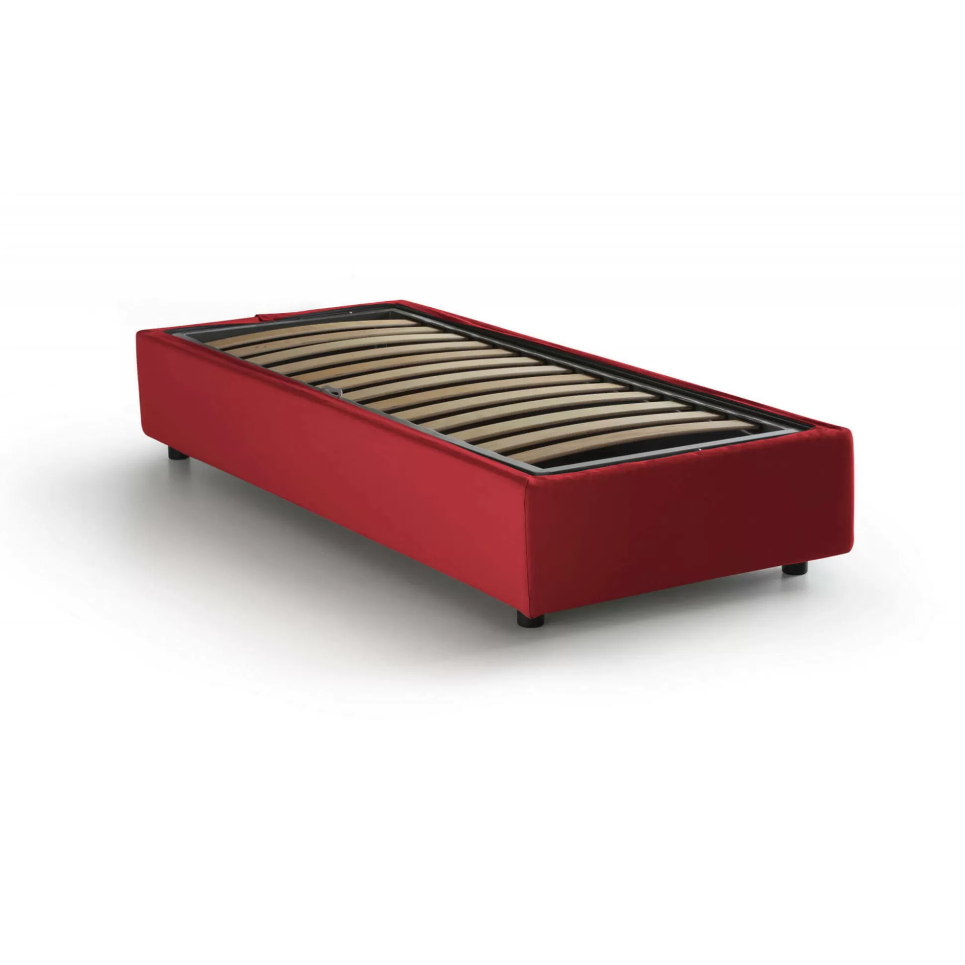 Dmora Letti Singoli<Letto singolo Adoxa, adatto per materasso Cm 80x190,