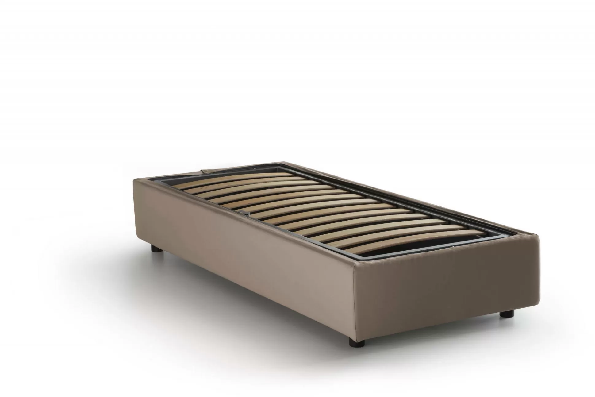 Dmora Letti Singoli<Letto singolo Adoxa, adatto per materasso Cm 80x190,