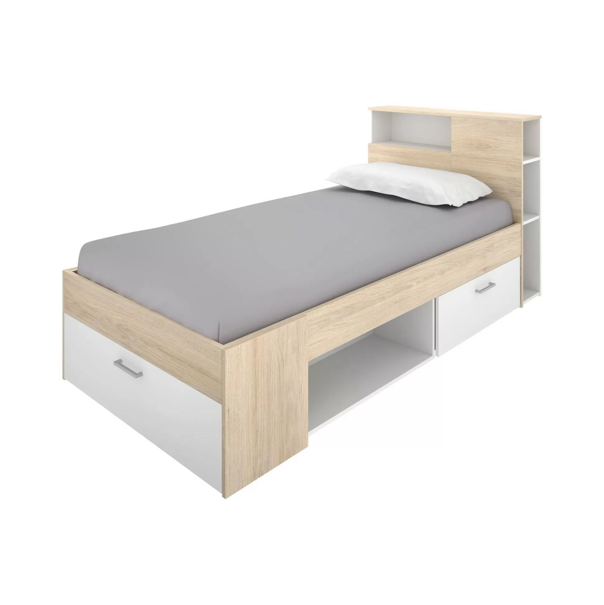 Dmora Letti Singoli<Letto singolo Adrielle, 218x99 h96 cm,