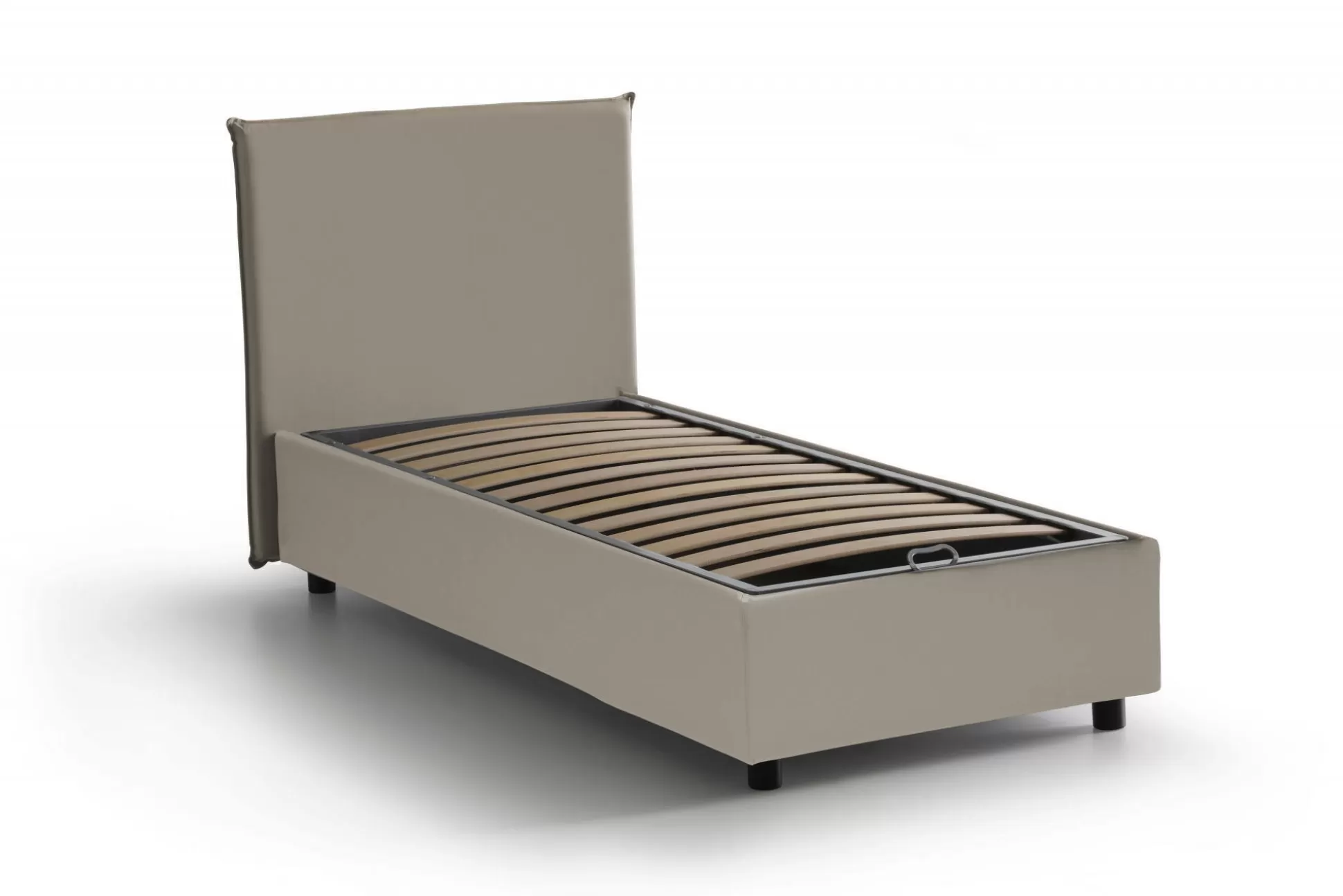 Dmora Letti Singoli<Letto singolo Albia, con materasso Cm 90x200 incluso,