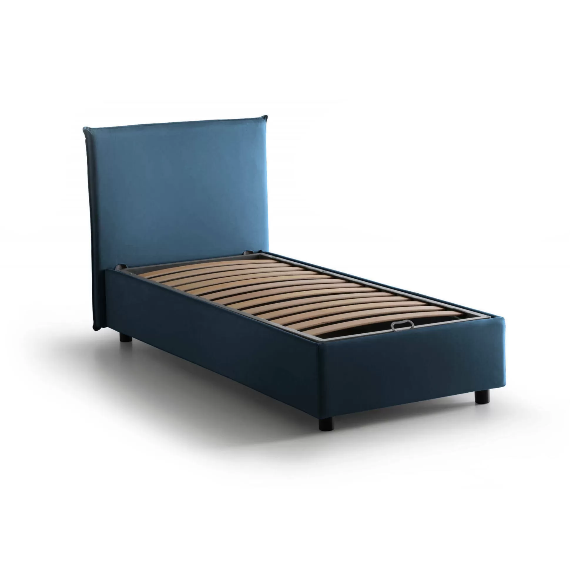 Dmora Letti Singoli<Letto singolo Alder, adatto per materasso Cm 90x200,