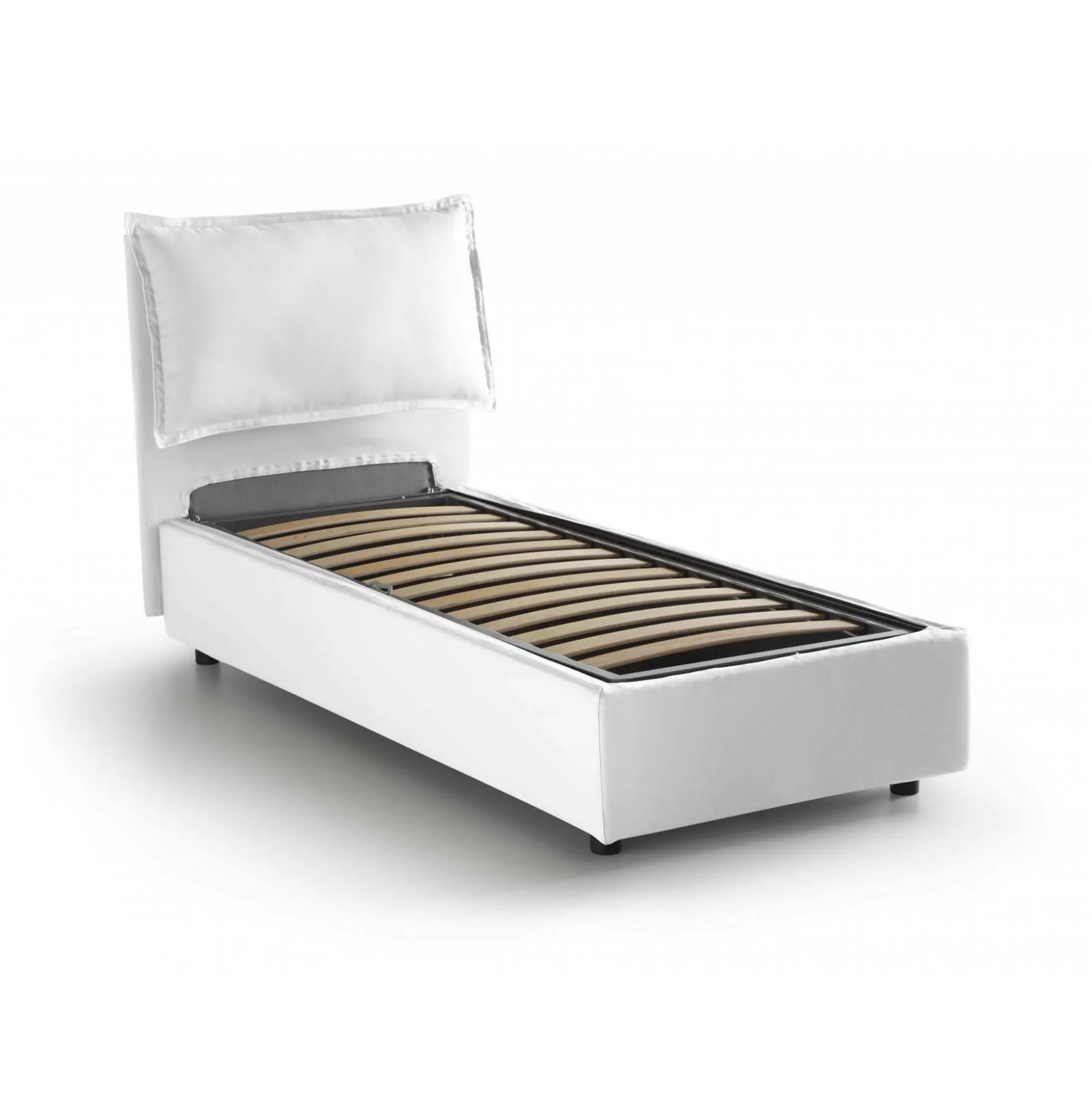 Dmora Letti Singoli<Letto singolo Alto, adatto per materasso Cm 80x190,