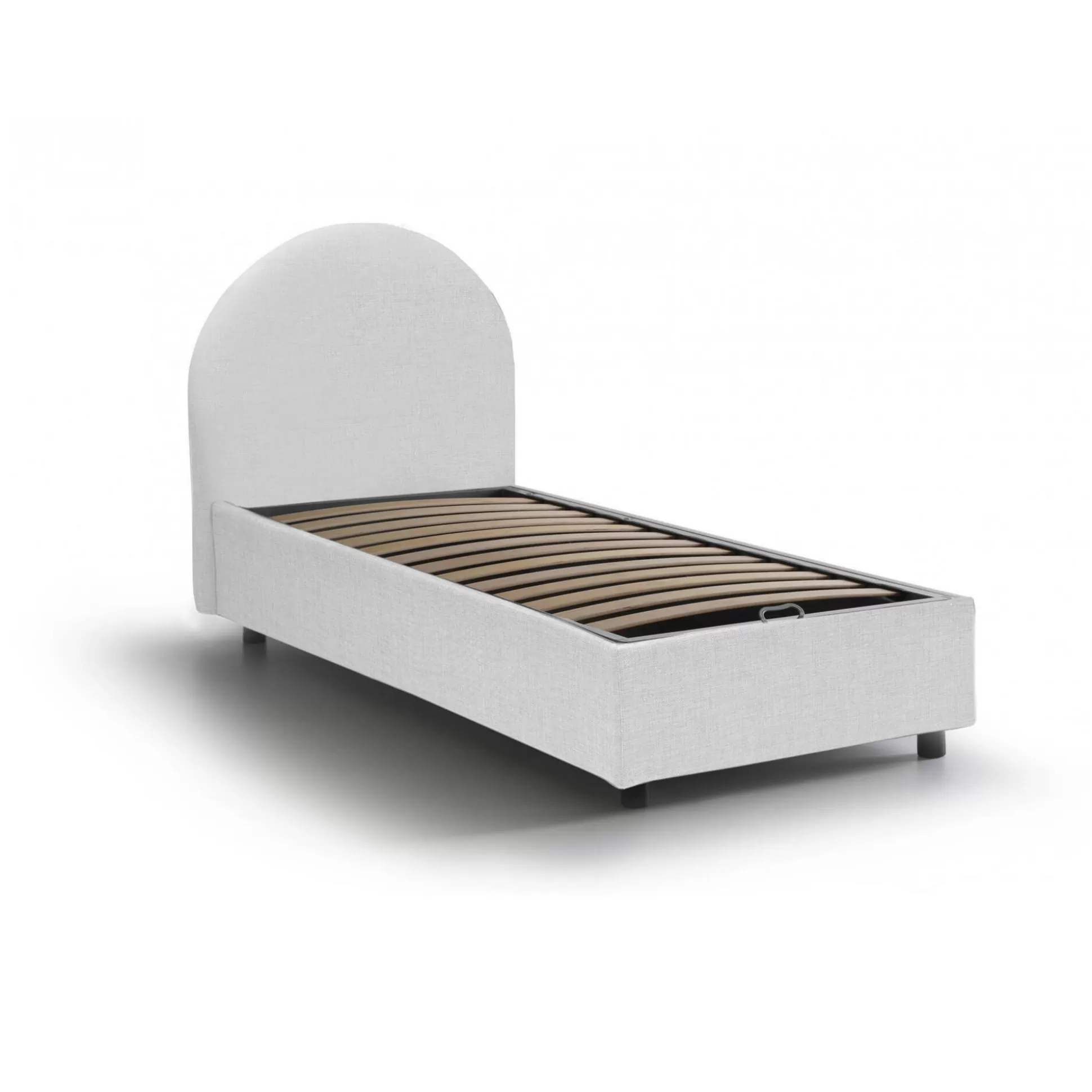 Dmora Letti Singoli<Letto singolo Amantea, adatto per materasso Cm 80x190,