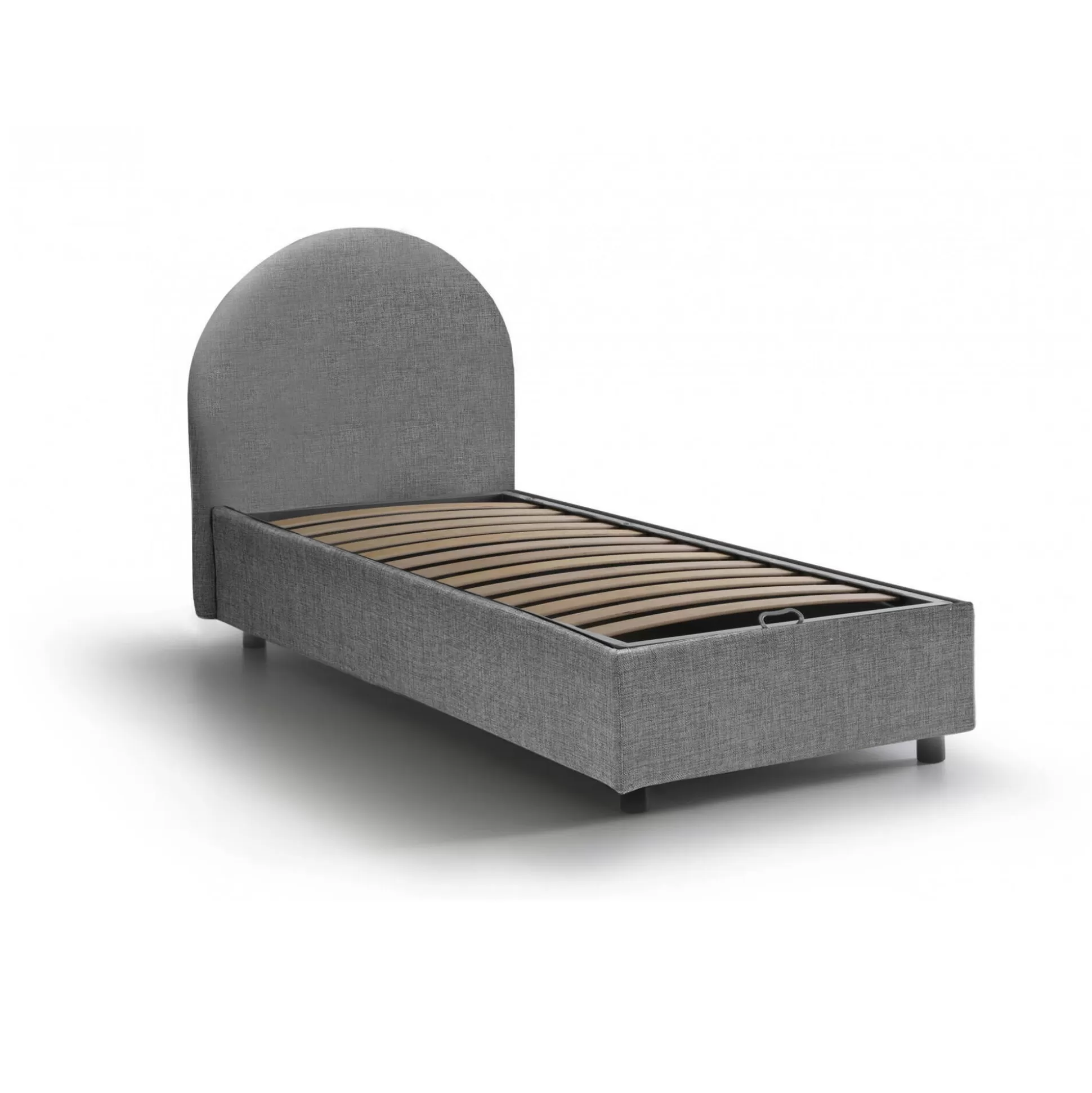 Dmora Letti Singoli<Letto singolo Amantea, adatto per materasso Cm 80x190,