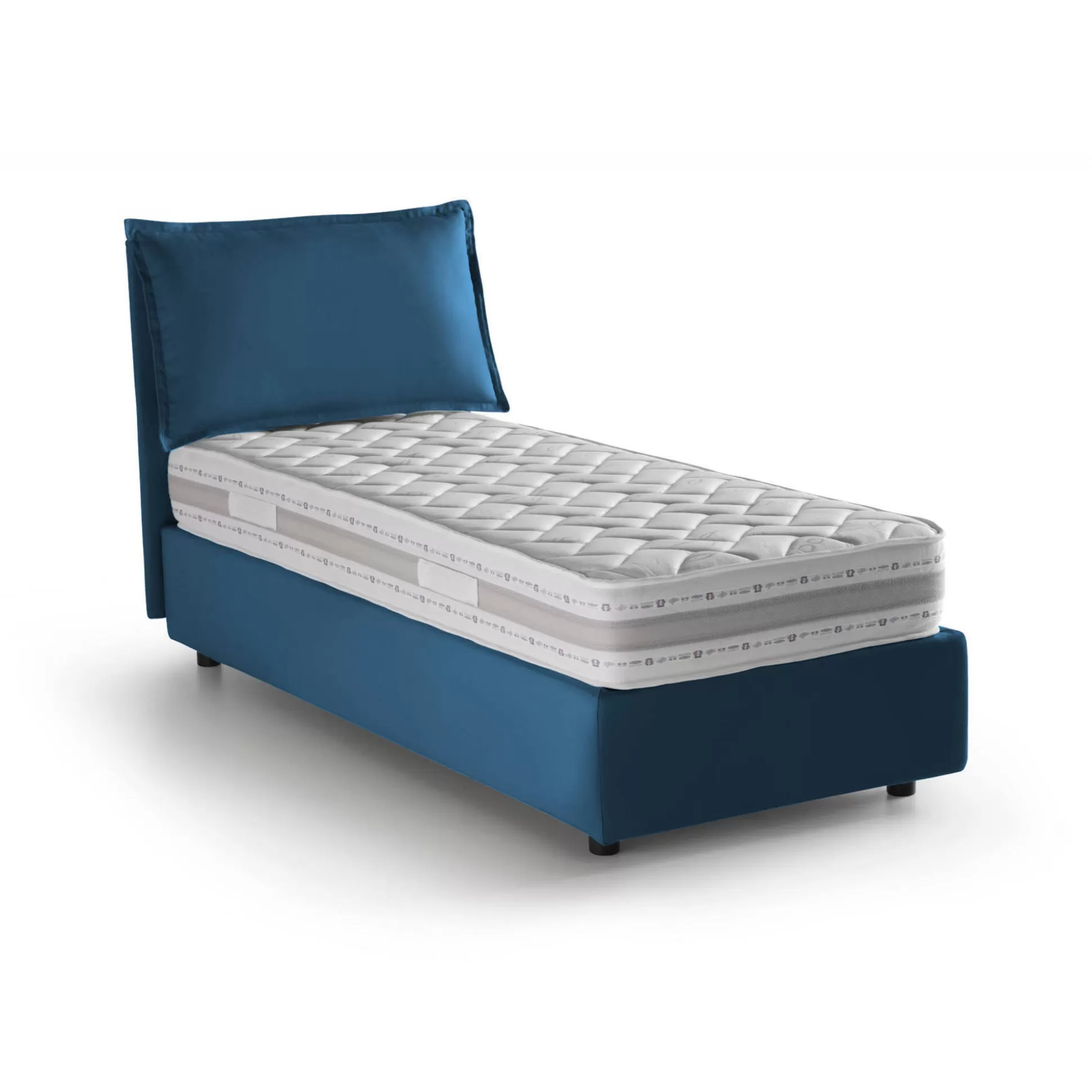 Dmora Letti Singoli<Letto singolo Ancara, con materasso Cm 80x200 incluso,