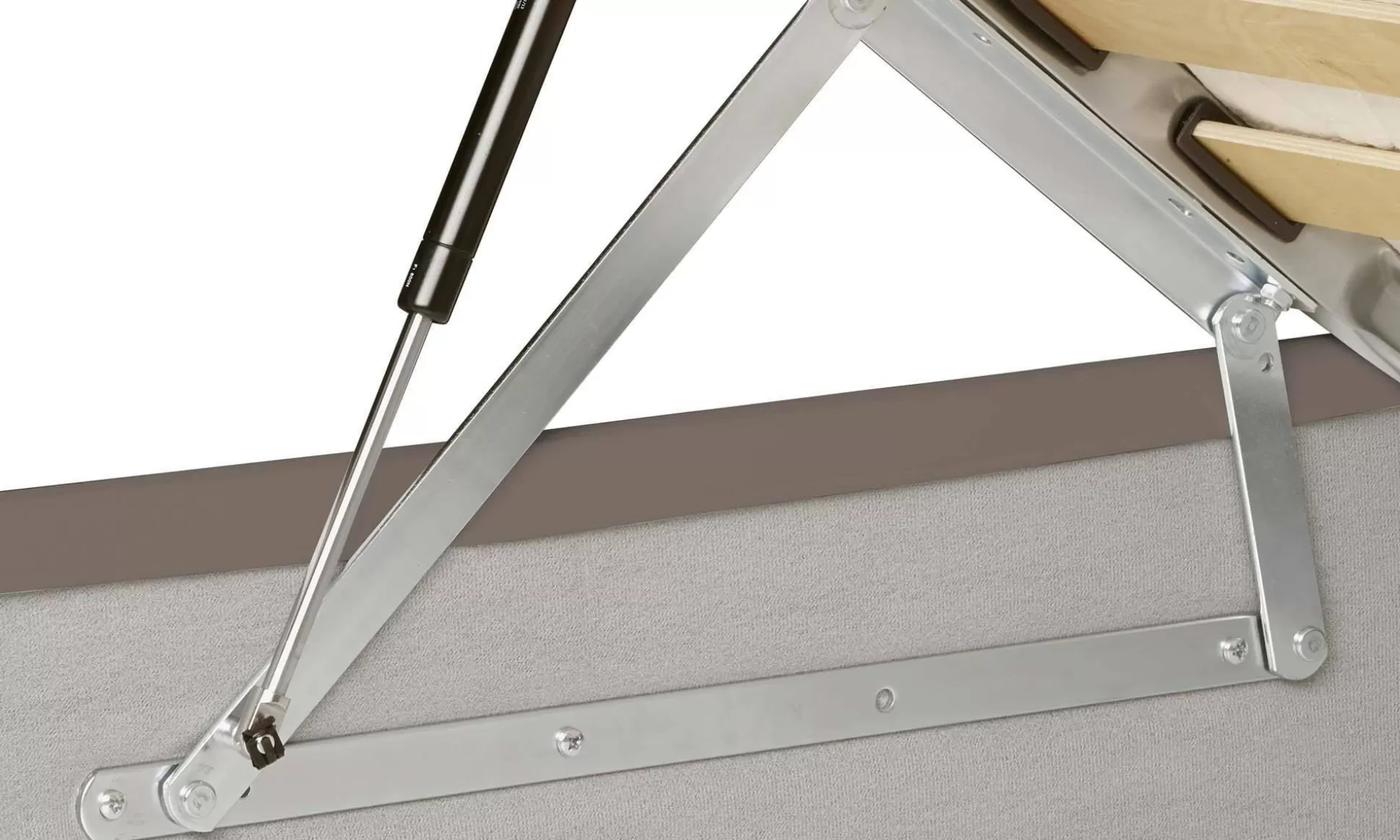 Dmora Letti Singoli<Letto singolo Anitza, adatto per materasso Cm 90x200,