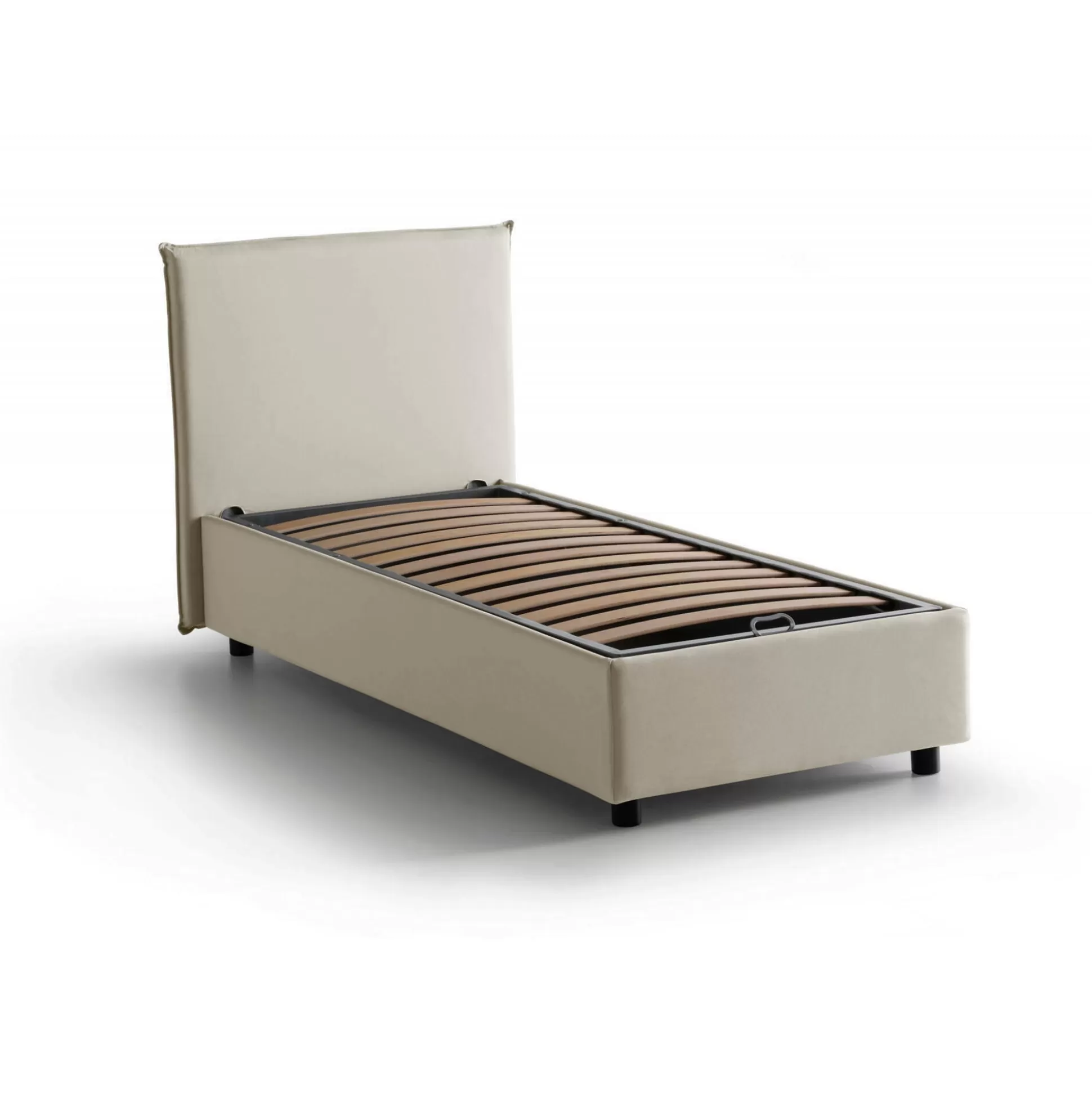 Dmora Letti Singoli<Letto singolo Argentino, adatto per materasso Cm 80x190,