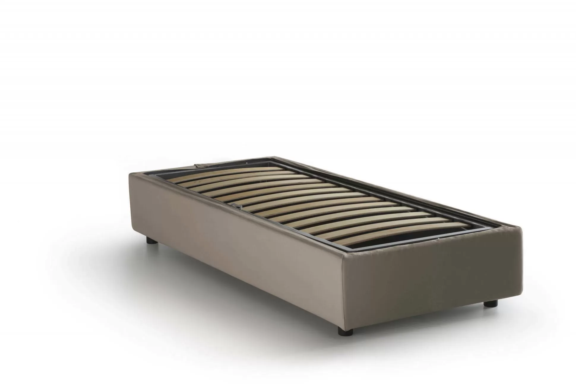 Dmora Letti Singoli<Letto singolo Aribal, con materasso Cm 90x200 incluso,