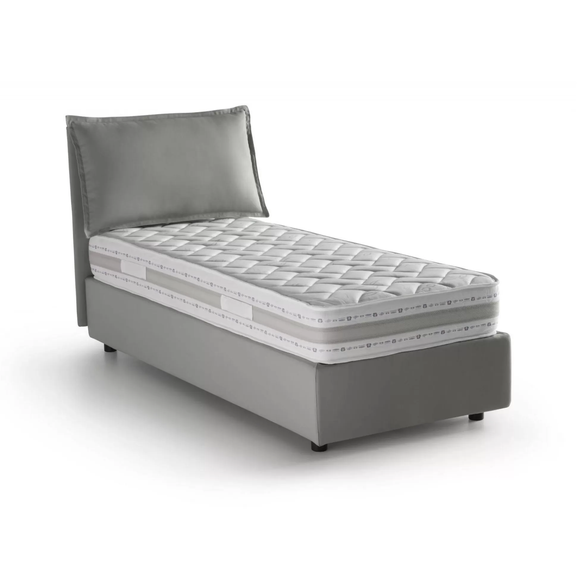 Dmora Letti Singoli<Letto singolo Arzon, con materasso Cm 90x200 incluso,