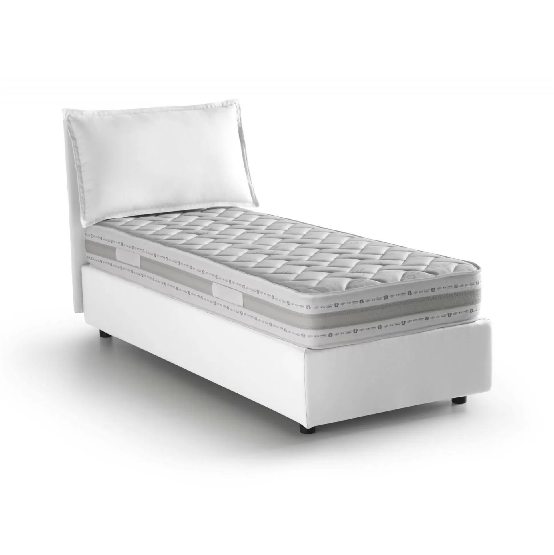 Dmora Letti Singoli<Letto singolo Arzon, con materasso Cm 90x200 incluso,