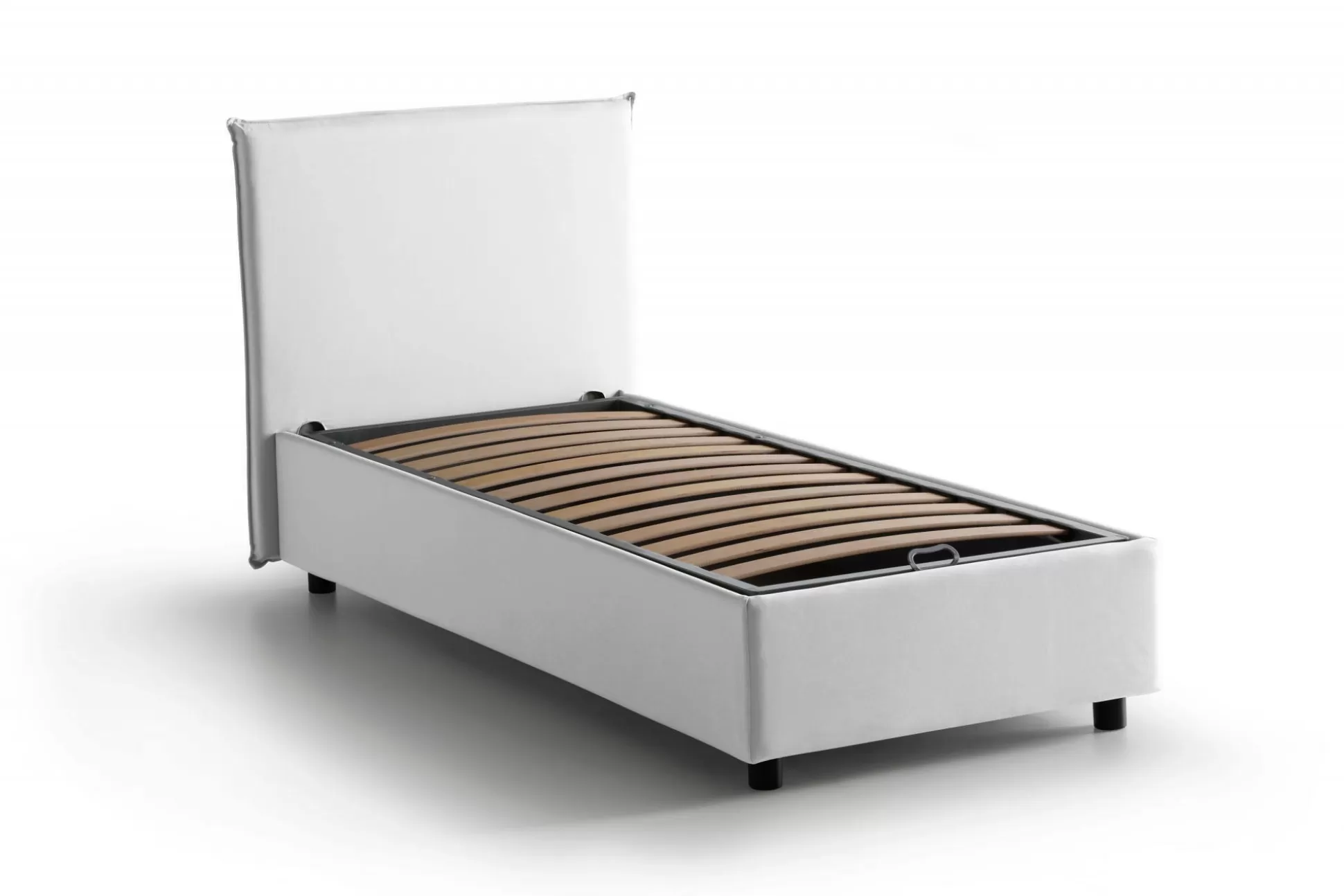 Dmora Letti Singoli<Letto singolo Astor, con materasso Cm 80x190 incluso,