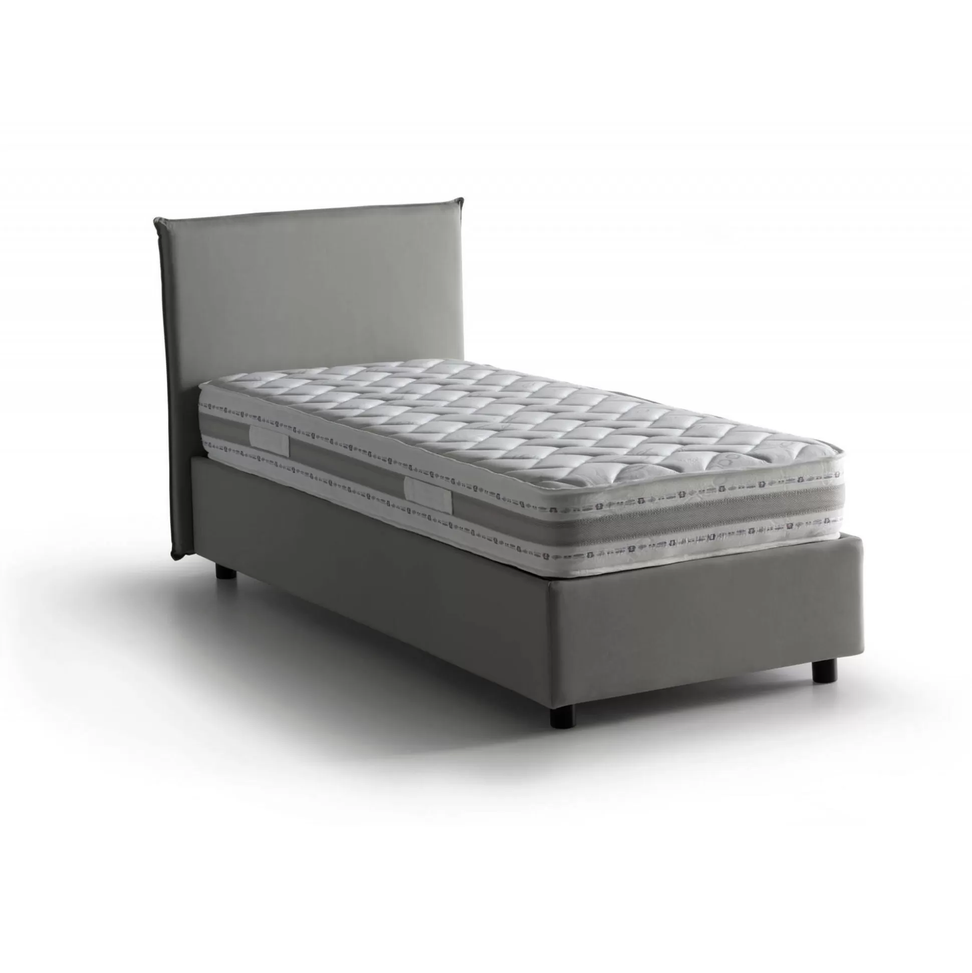 Dmora Letti Singoli<Letto singolo Astor, con materasso Cm 80x190 incluso,
