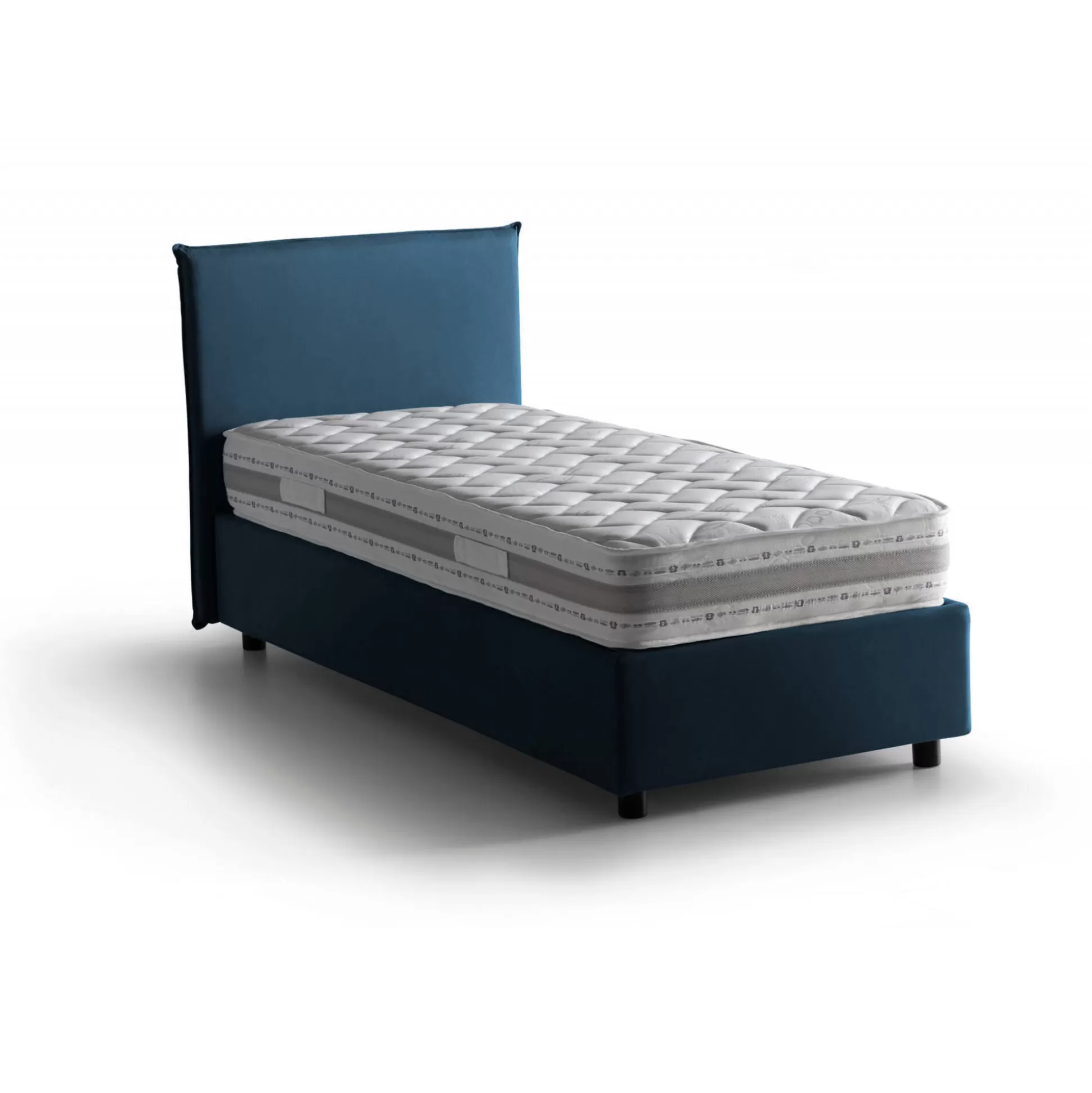 Dmora Letti Singoli<Letto singolo Boudicca, con materasso Cm 80x200 incluso,