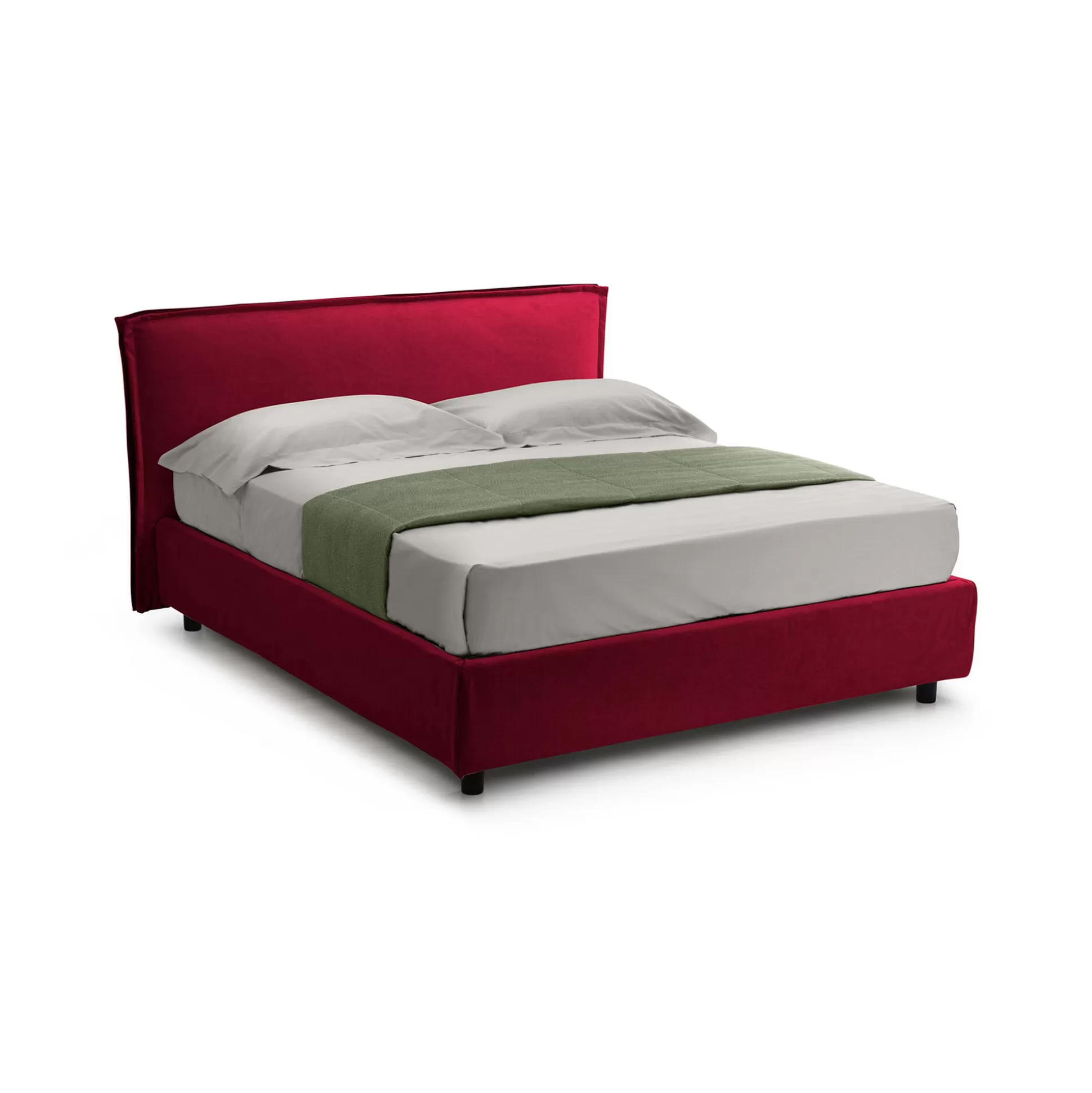 Dmora Letti Singoli<Letto singolo Bruino, Adatto a materasso Cm 80x200,