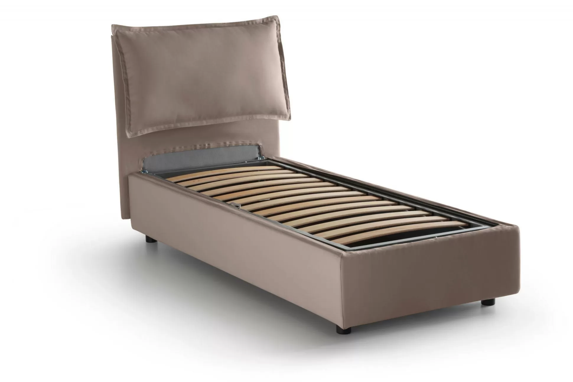 Dmora Letti Singoli<Letto singolo Dloset, con materasso Cm 90x190 incluso,