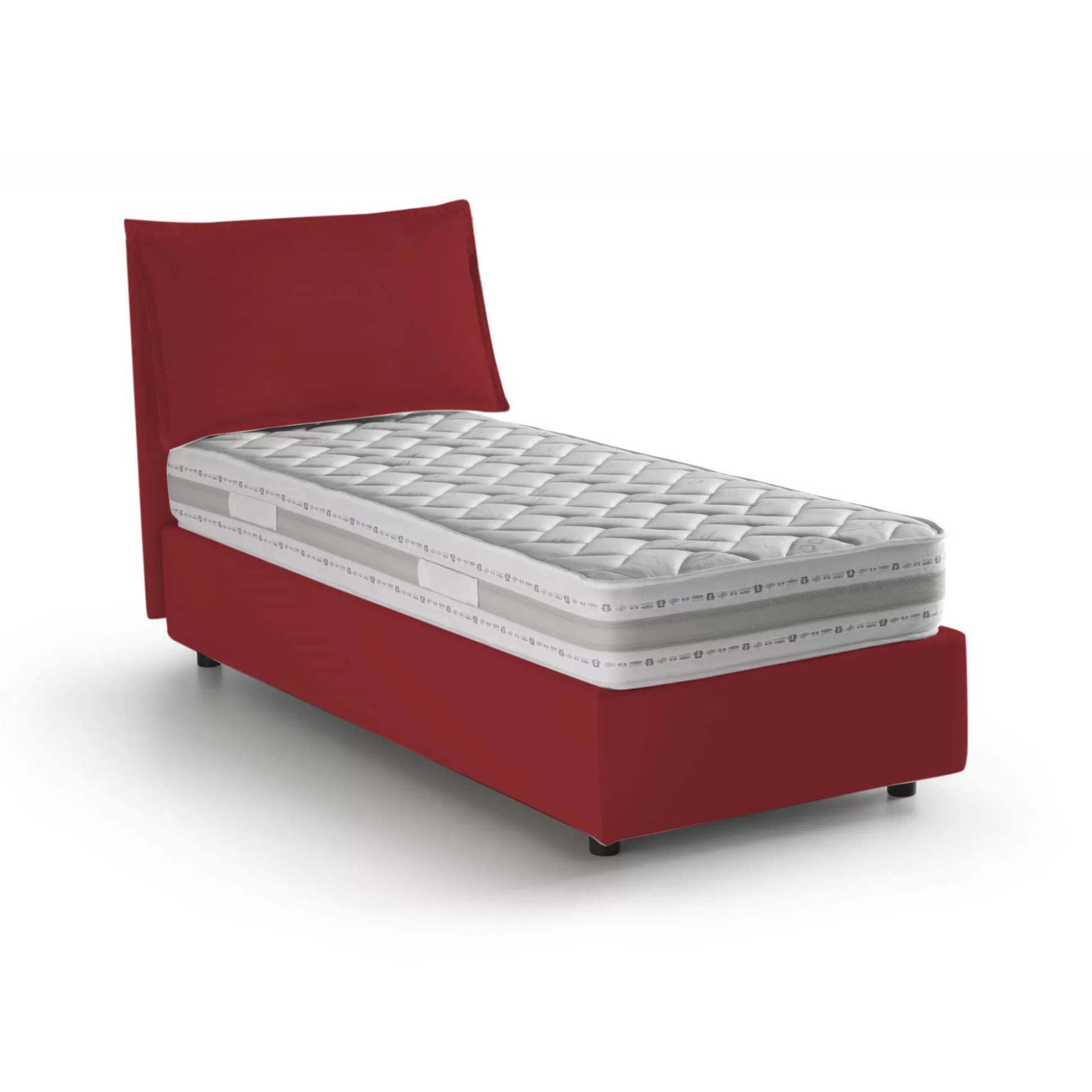 Dmora Letti Singoli<Letto singolo Dmangone, con materasso Cm 80x190 incluso,