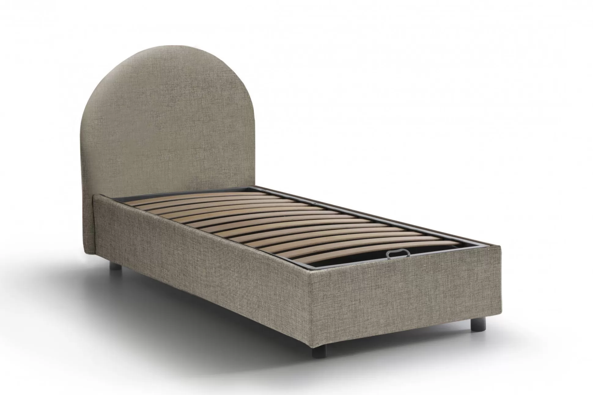 Dmora Letti Singoli<Letto singolo Egle, con materasso Cm 80x190 incluso,