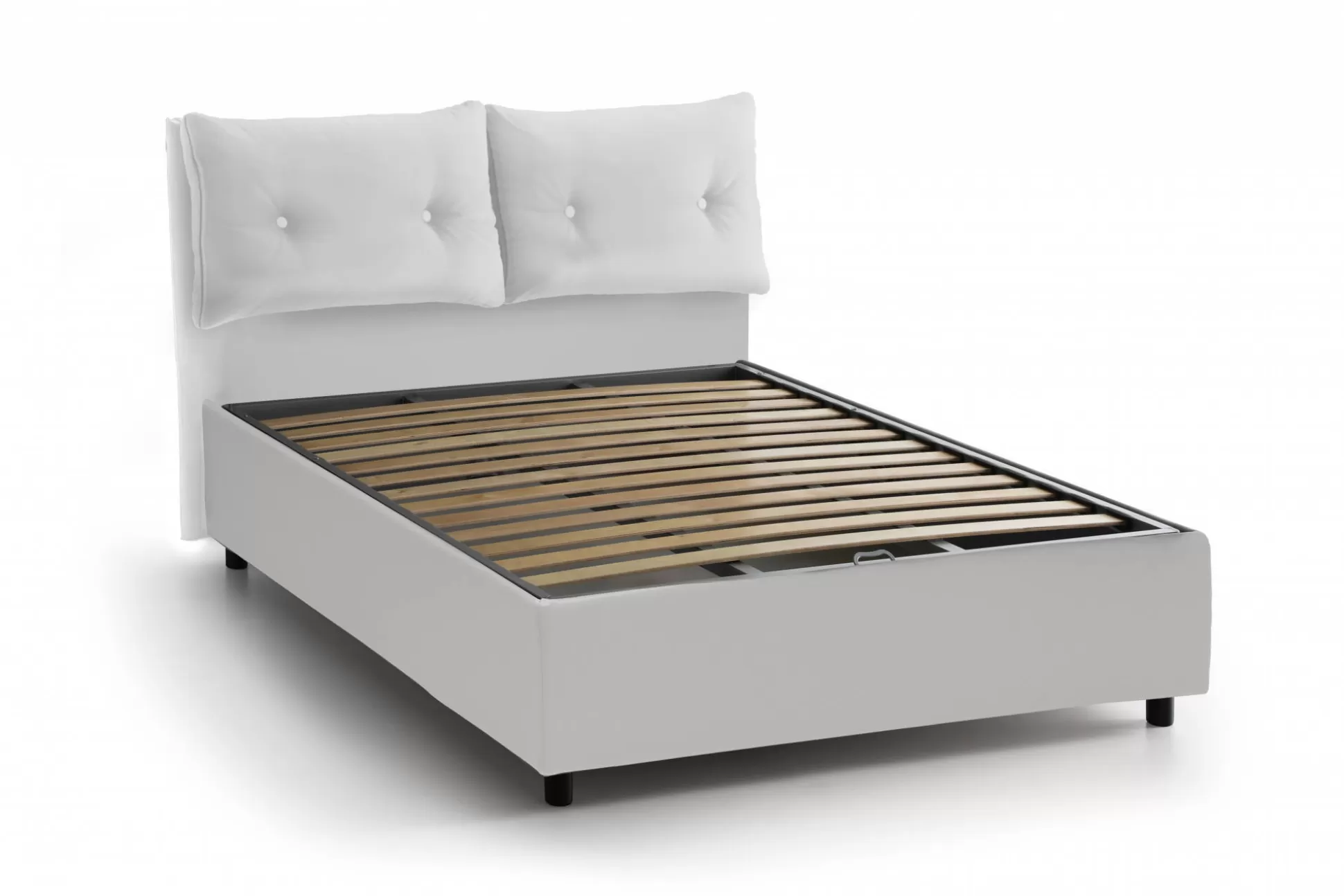 Dmora Letti Singoli<Letto singolo Ildegarda, adatto per materasso Cm 80x190,