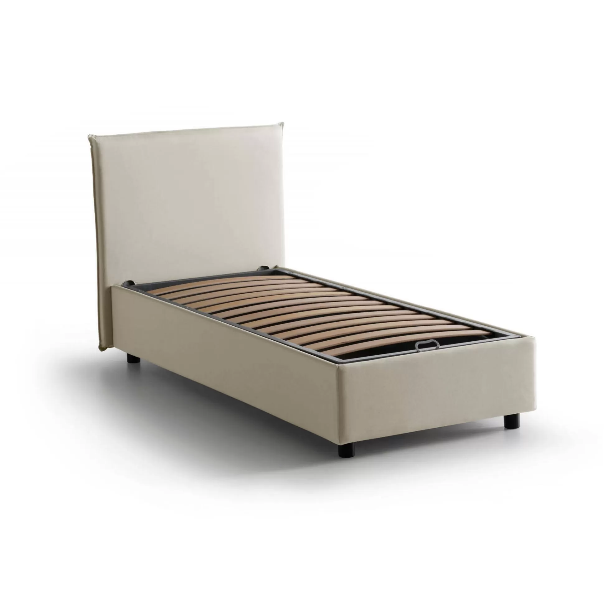Dmora Letti Singoli<Letto singolo Shana, adatto per materasso Cm 80x200,