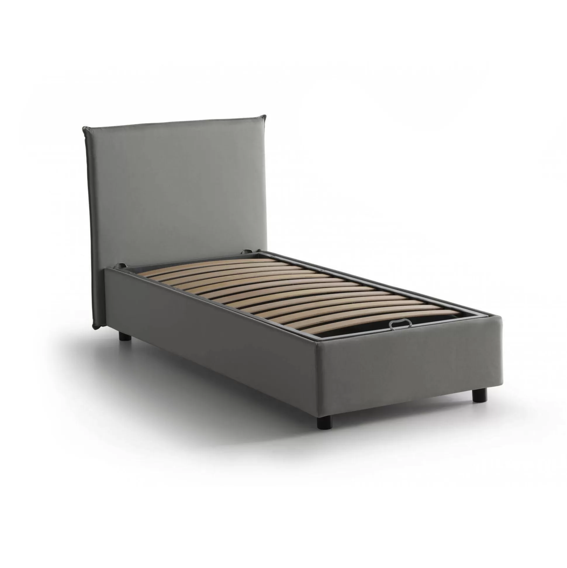 Dmora Letti Singoli<Letto singolo Shana, adatto per materasso Cm 80x200,
