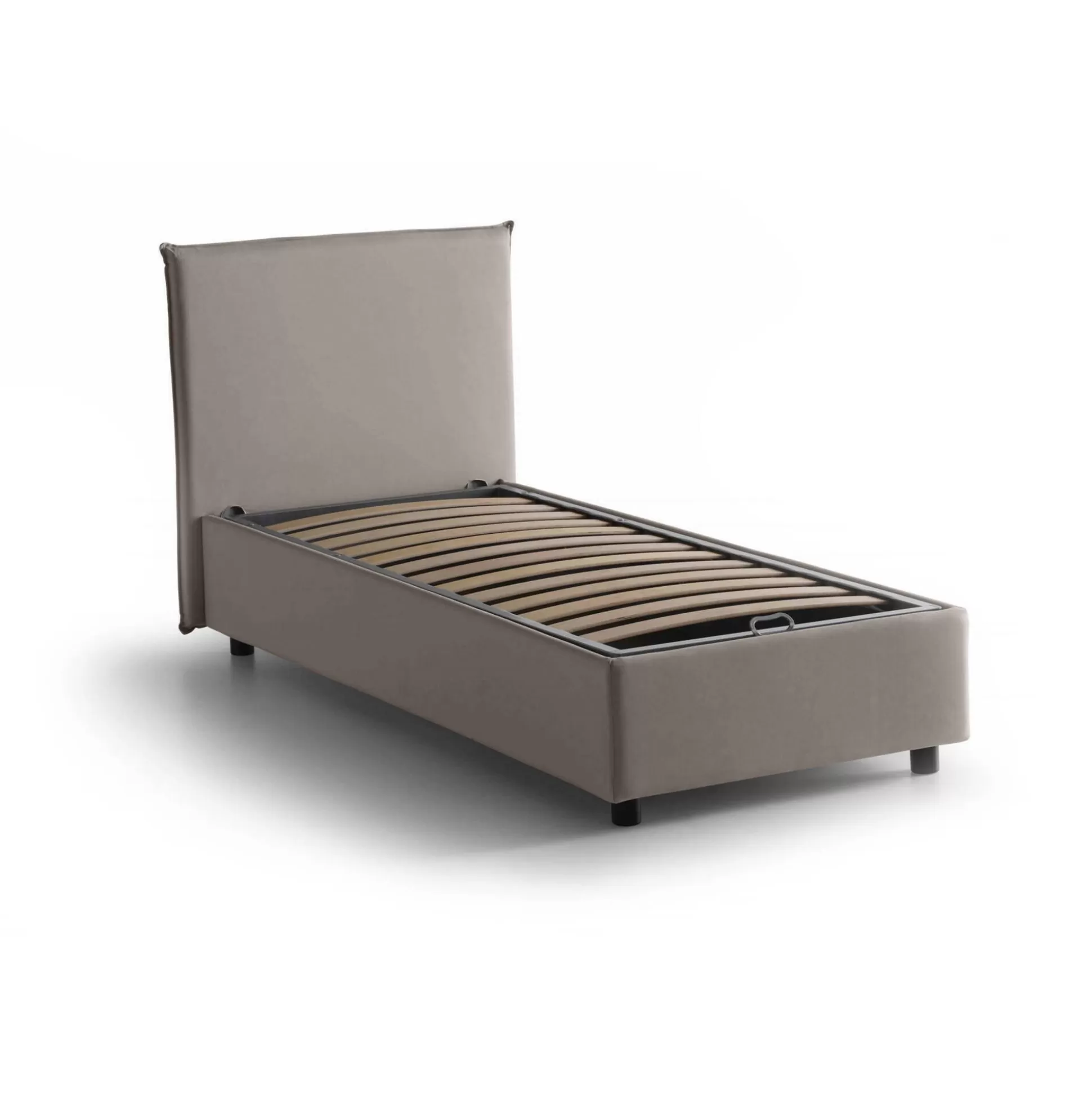 Dmora Letti Singoli<Letto singolo Shana, adatto per materasso Cm 80x200,