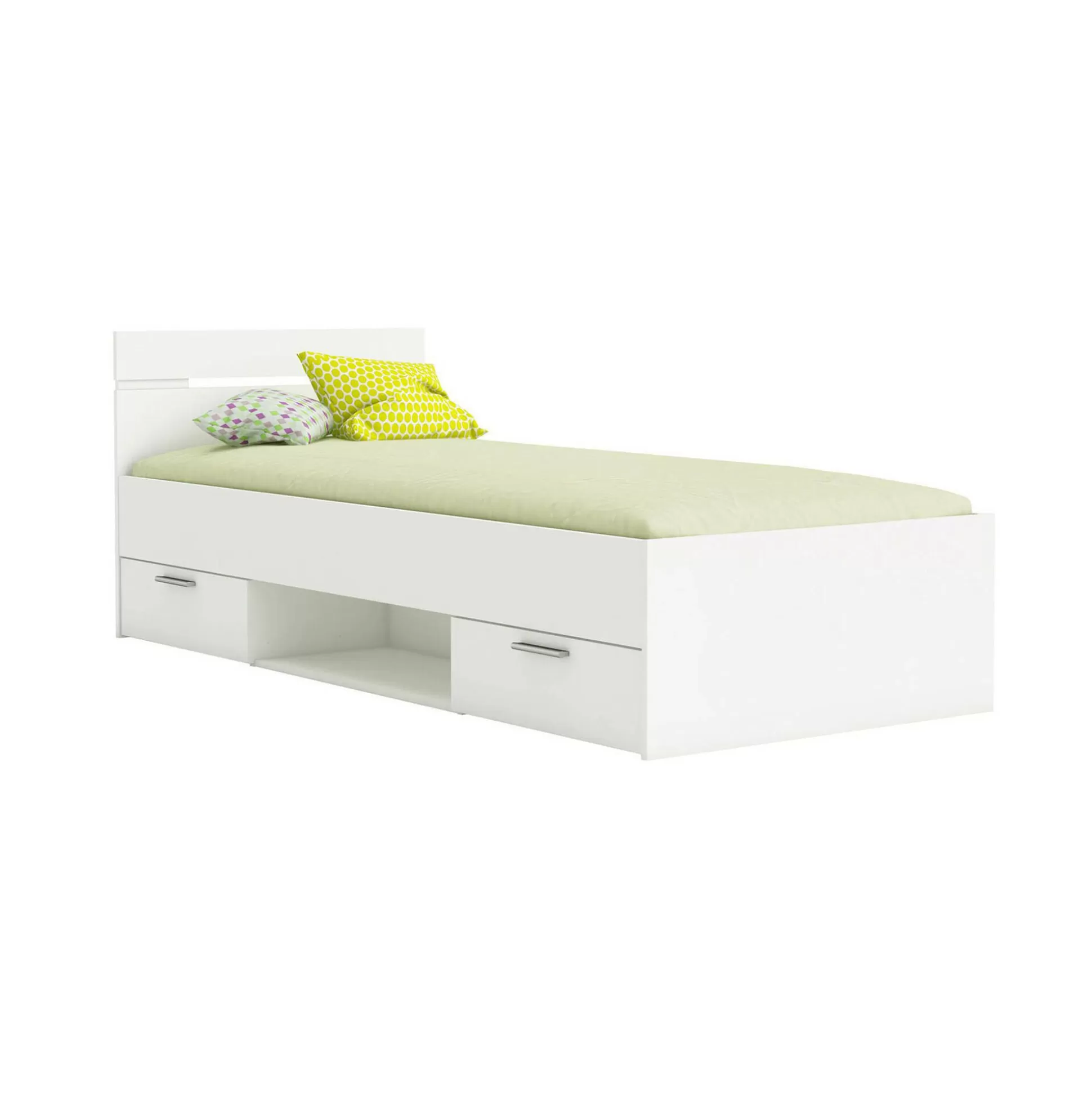 Dmora Letti Singoli<Letto singolo Zone, 200x90 h74 cm,