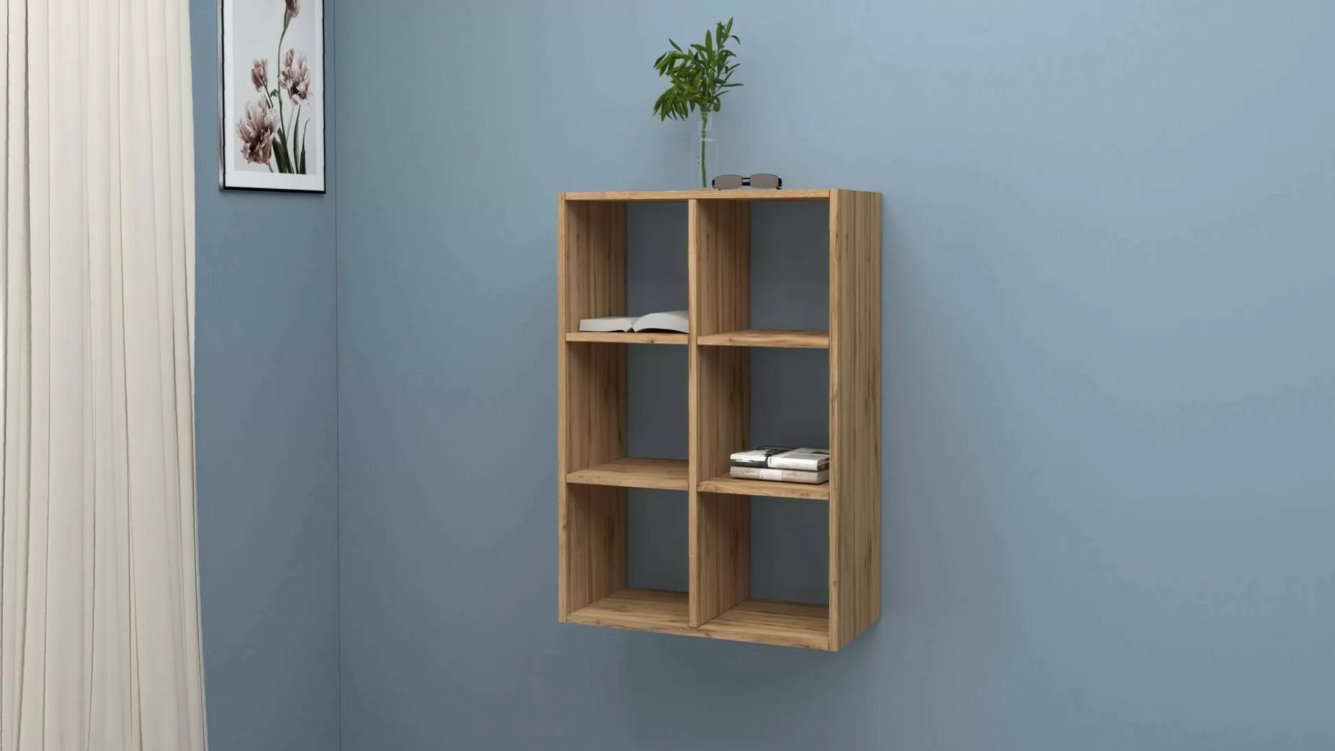 Dmora Librerie<Libreria Acquaro, , cm 60x25h90