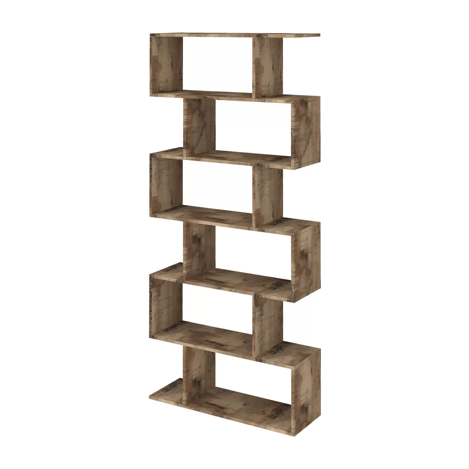 Dmora Librerie<Libreria Alowha, cm 80x25h192,