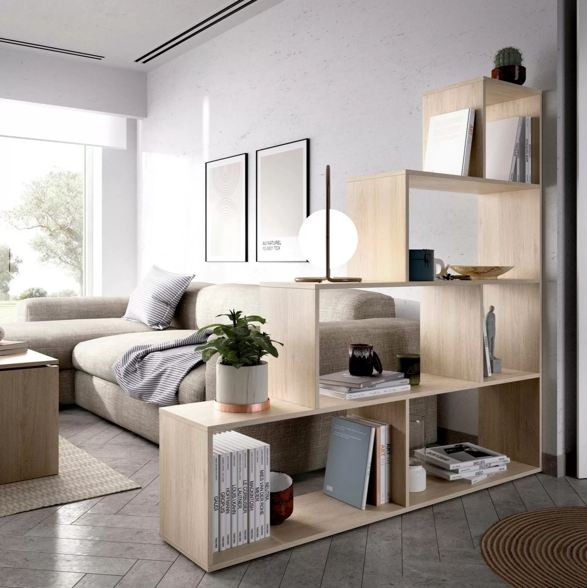 Dmora Librerie<Libreria Apofi, 145x29h145 cm,
