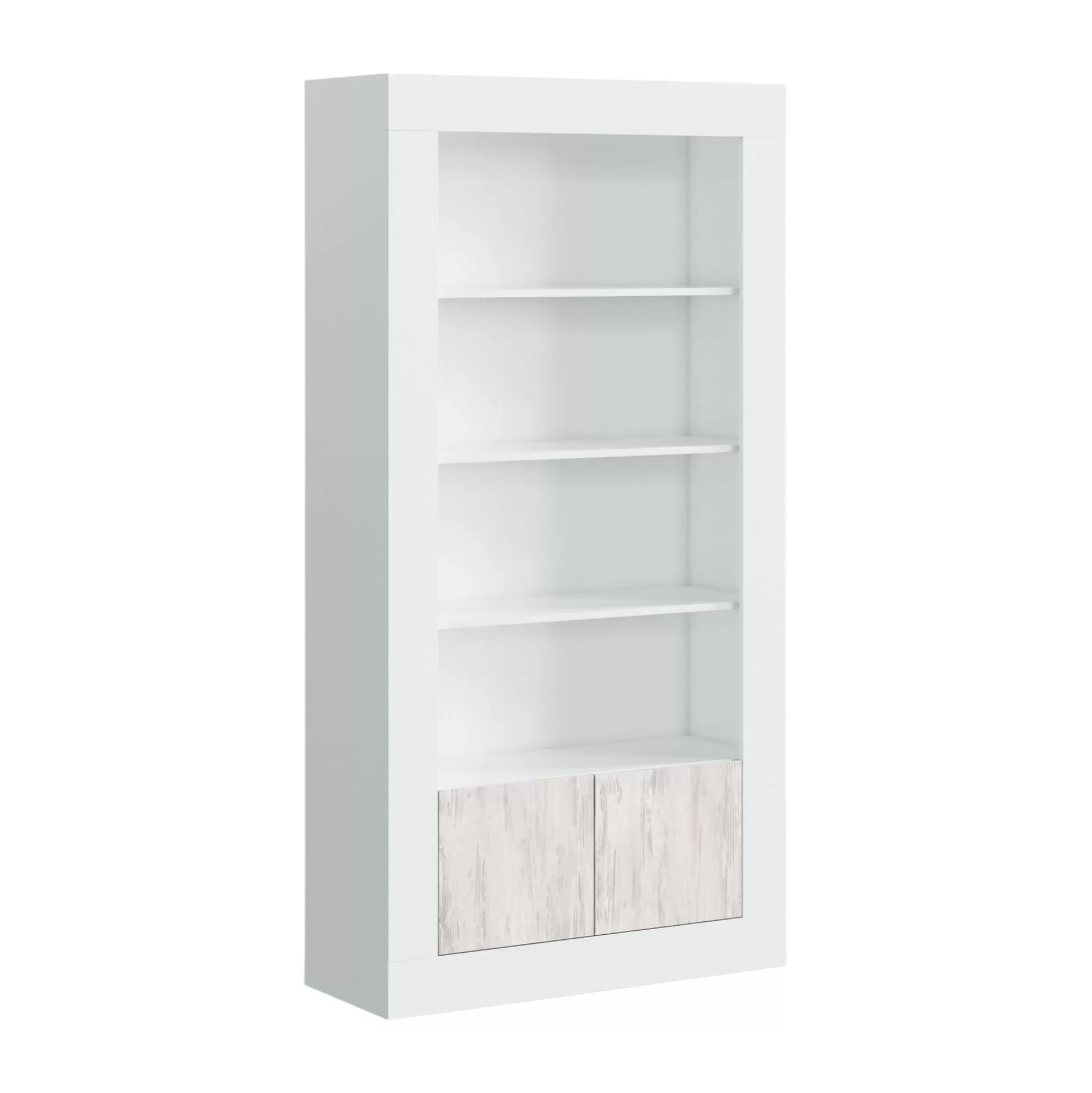 Dmora Librerie<Libreria Arinius, 94x35h181 cm, Bianco