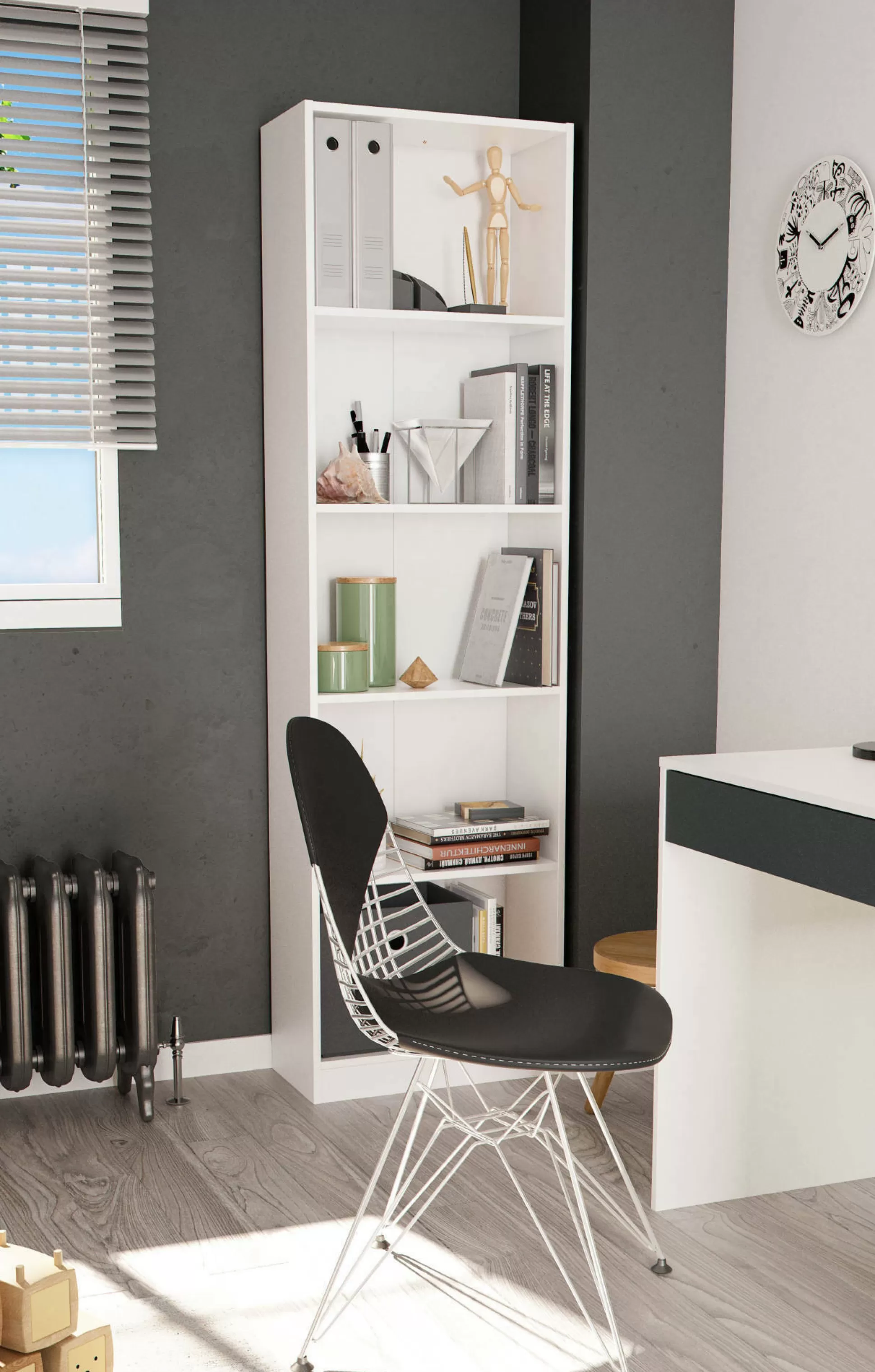 Dmora Librerie<Libreria Artico, 52x25h80 cm,