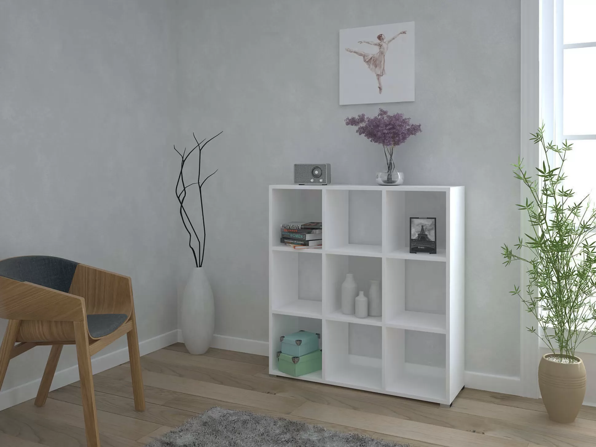 Dmora Librerie<Libreria Daye, 106x33h109 cm,