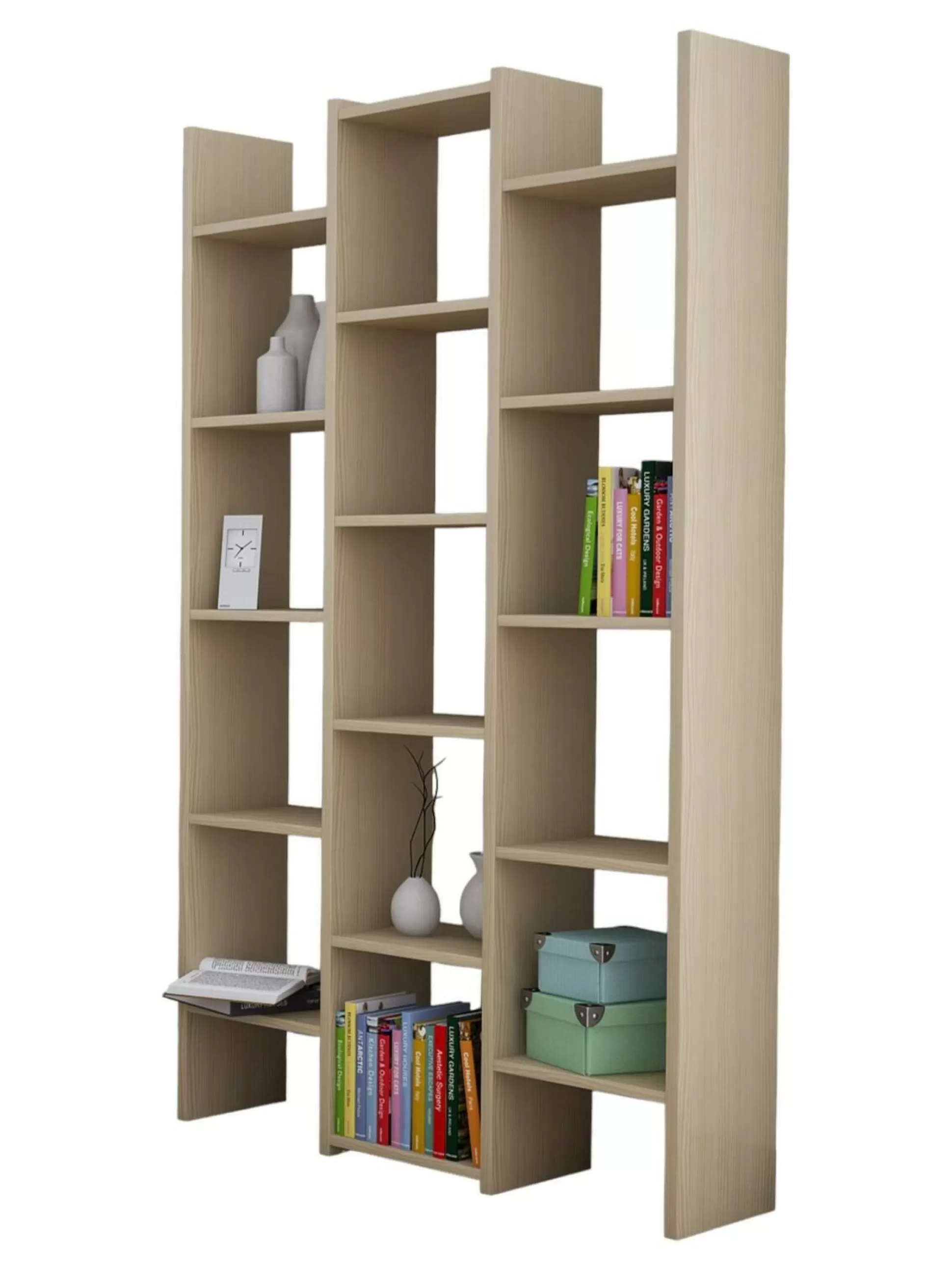 Dmora Librerie<Libreria Drecagn, 91x28h180 cm,