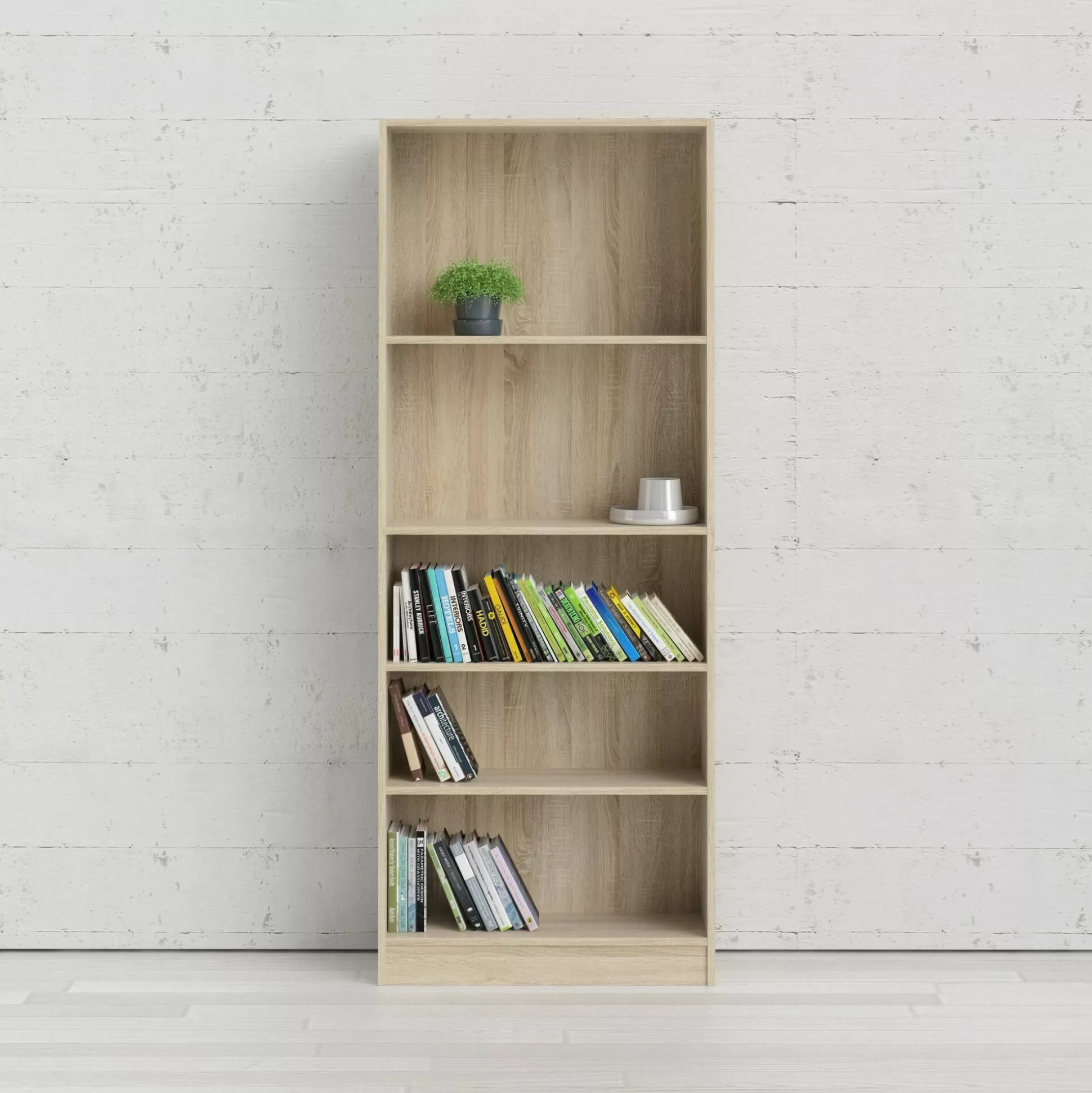 Dmora Librerie<Libreria Driber, 79x27 h203 cm,