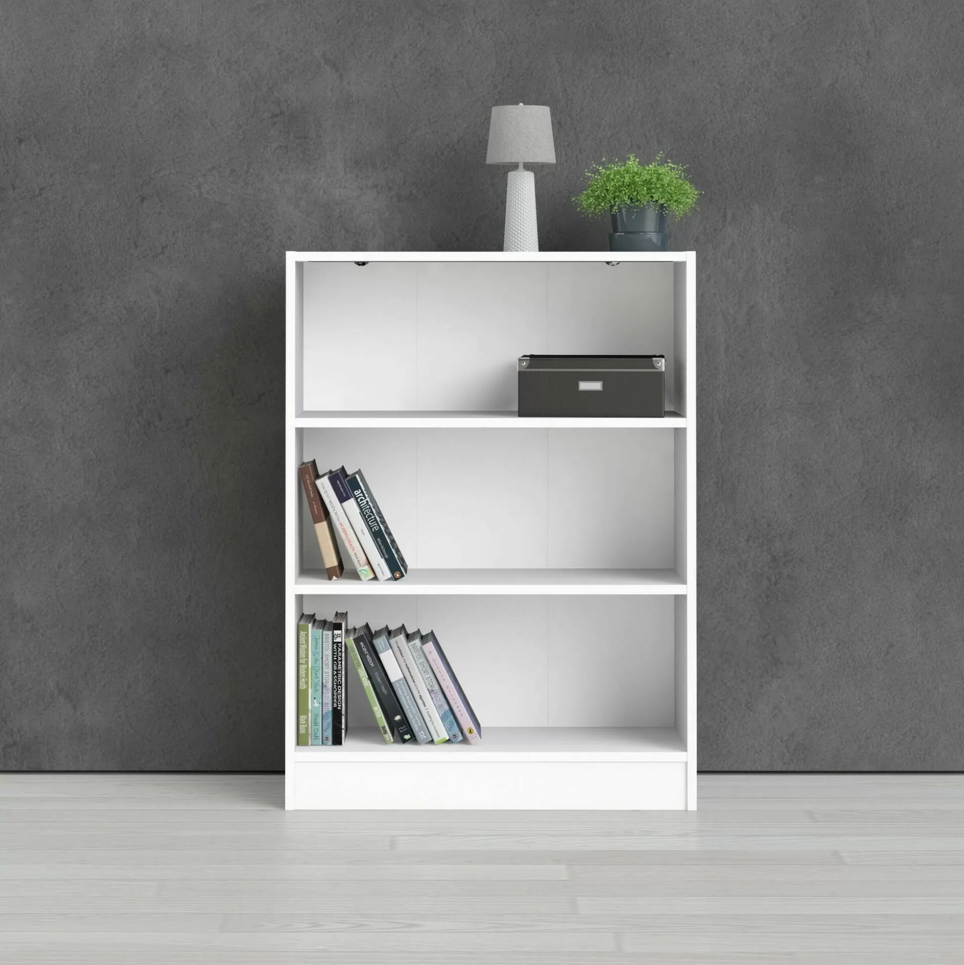 Dmora Librerie<Libreria Droman, 79x27 h107 cm,