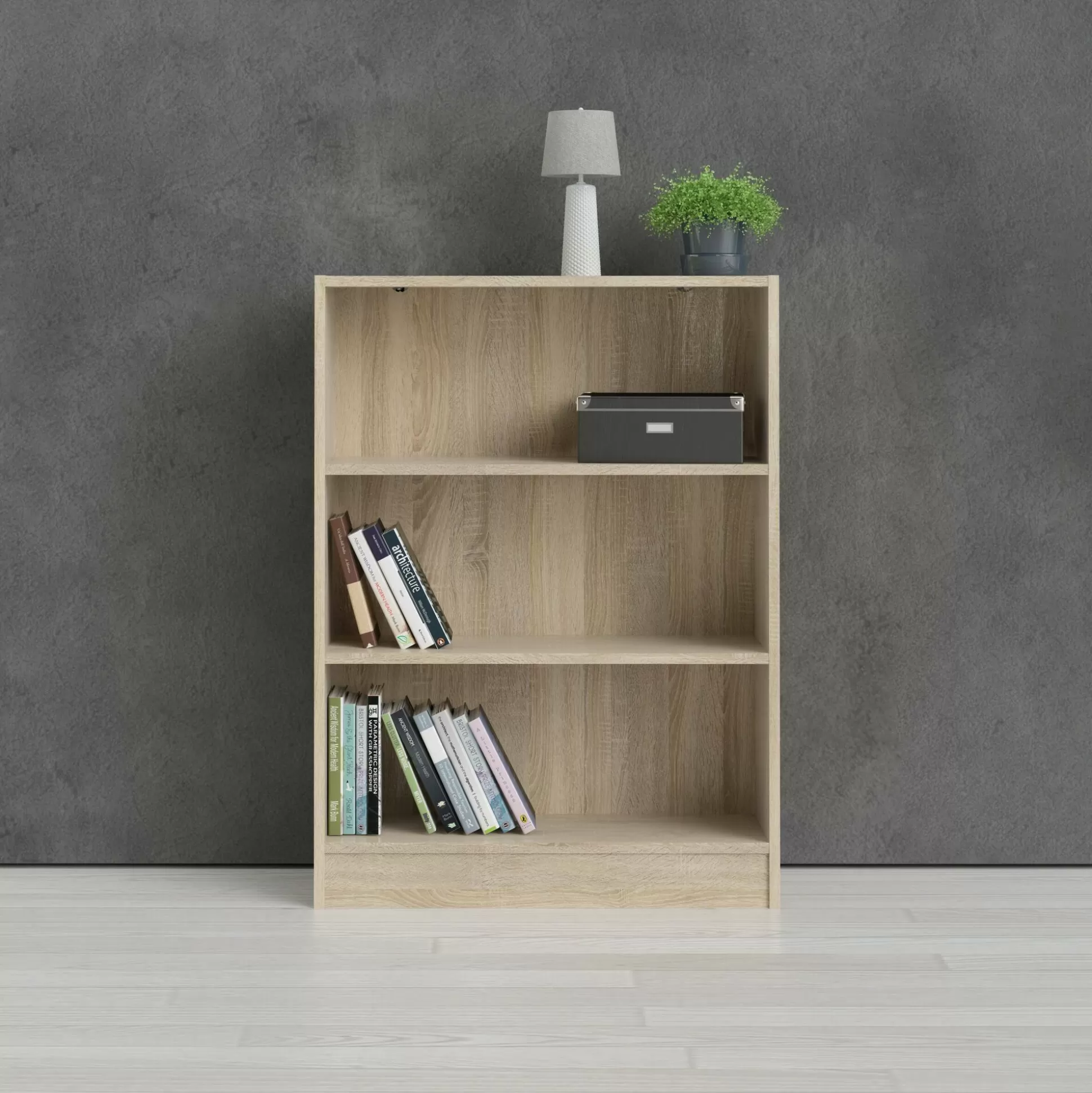 Dmora Librerie<Libreria Droman, 79x27 h107 cm,