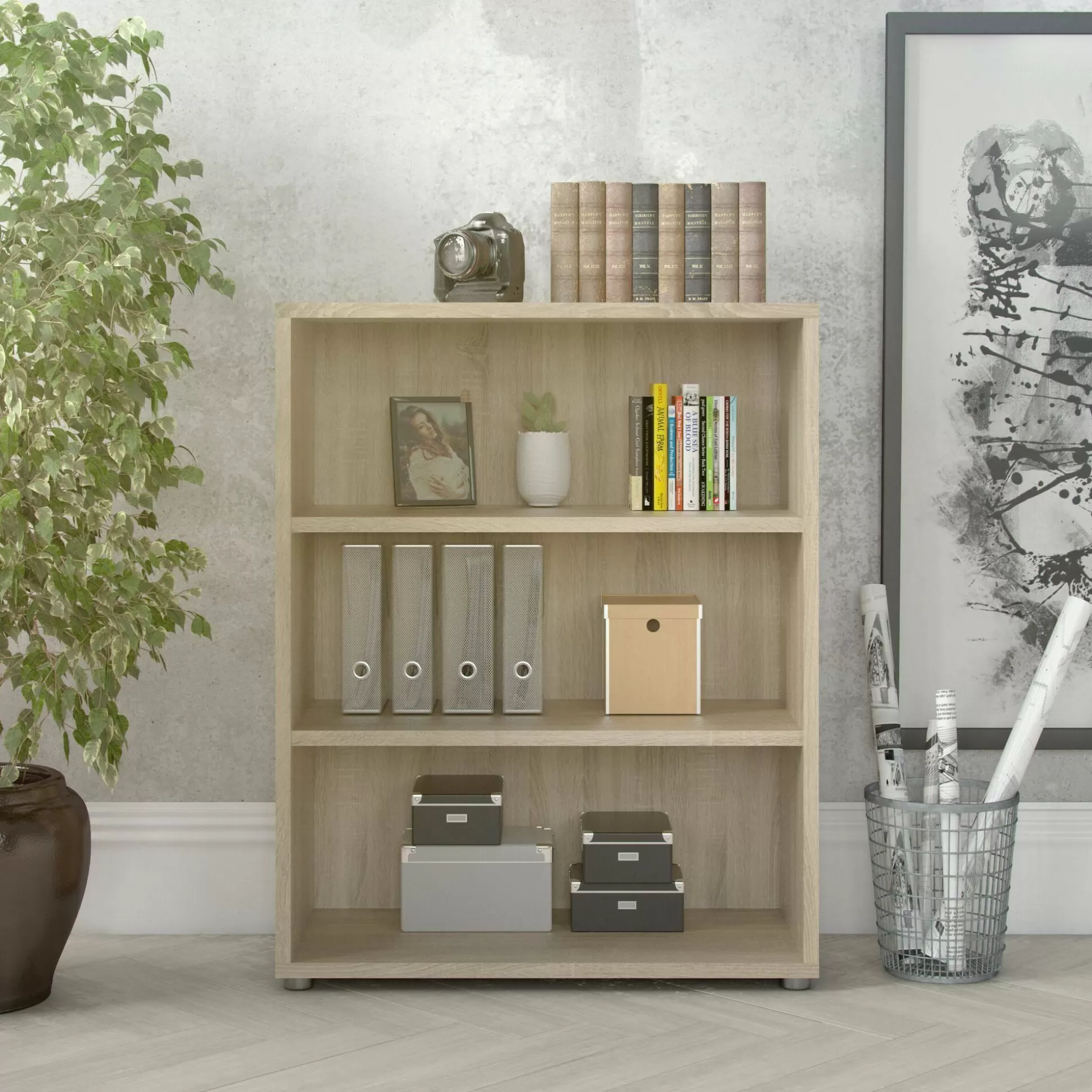 Dmora Librerie<Libreria Dterlizz, 89x40 h113 cm,