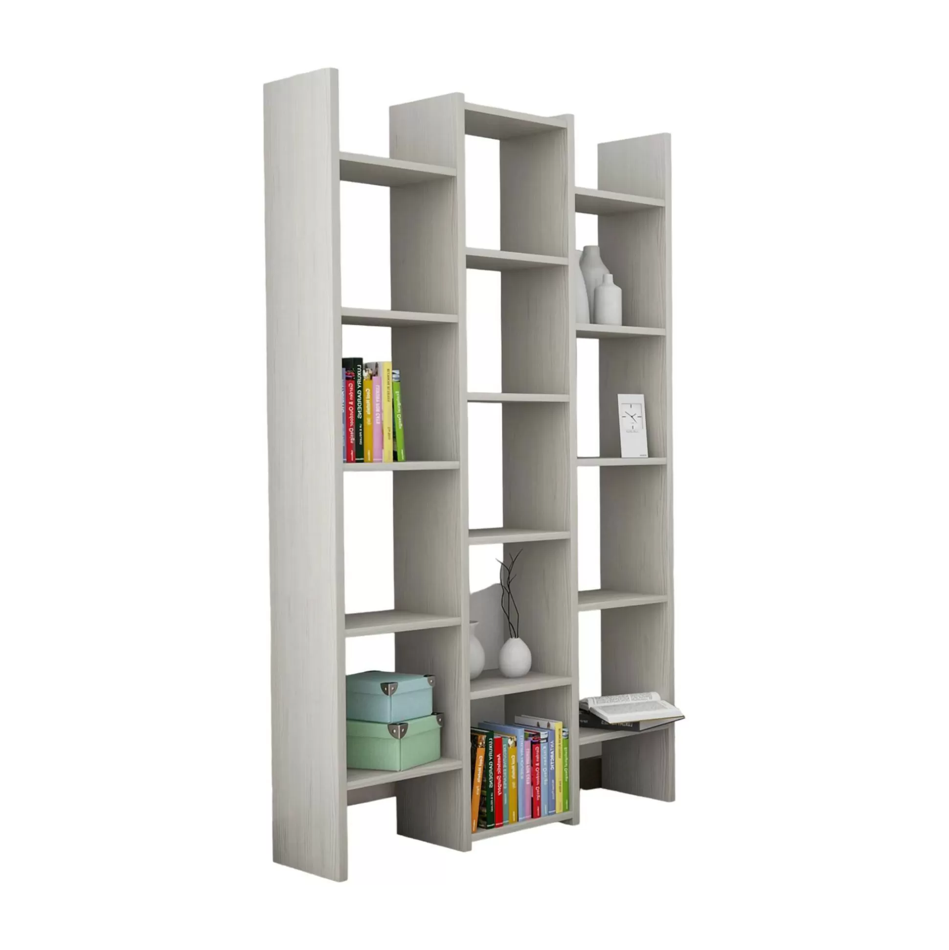 Dmora Librerie<Libreria Nockten, 91x28h180 cm,