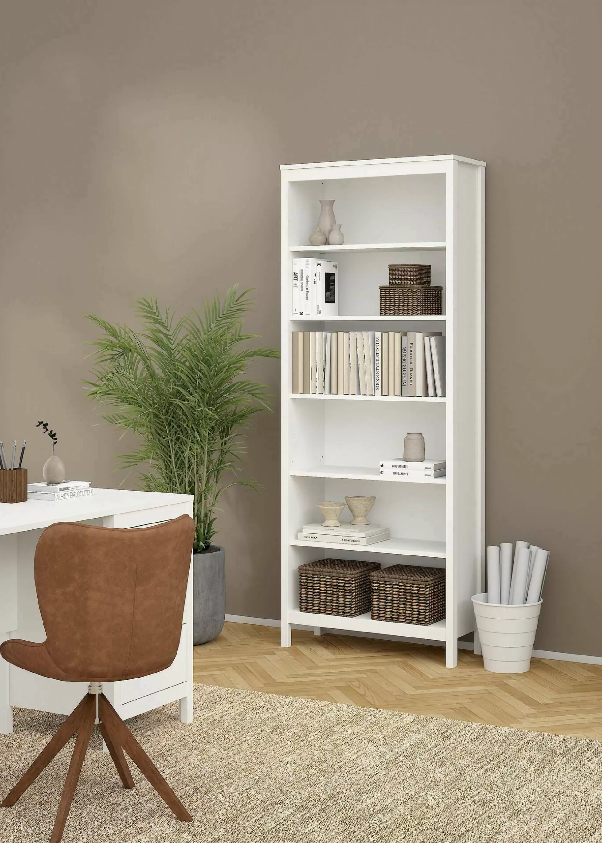 Dmora Librerie<Libreria Sinlaku, 33x78 h199 cm,