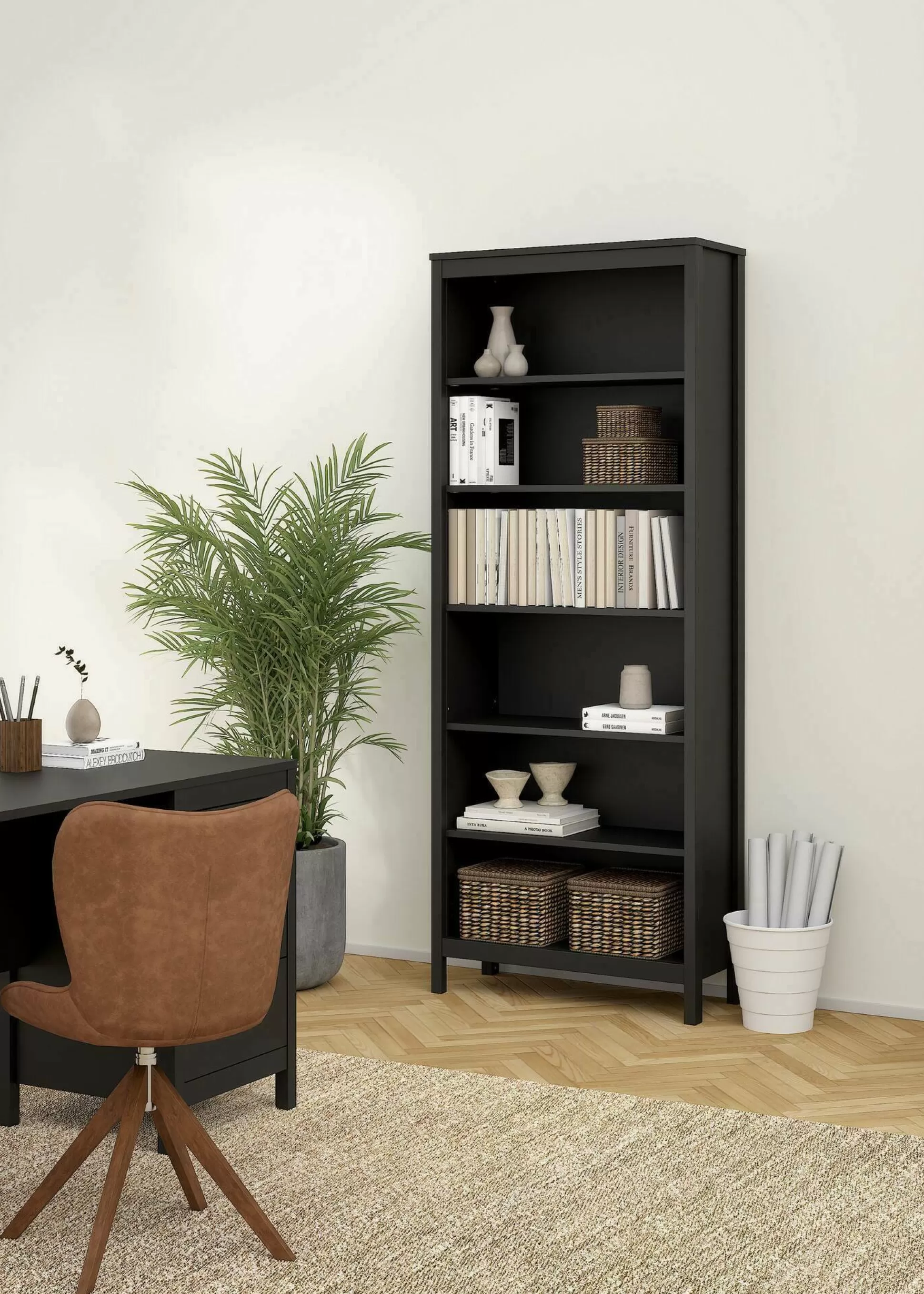 Dmora Librerie<Libreria Sinlaku, 33x78 h199 cm,