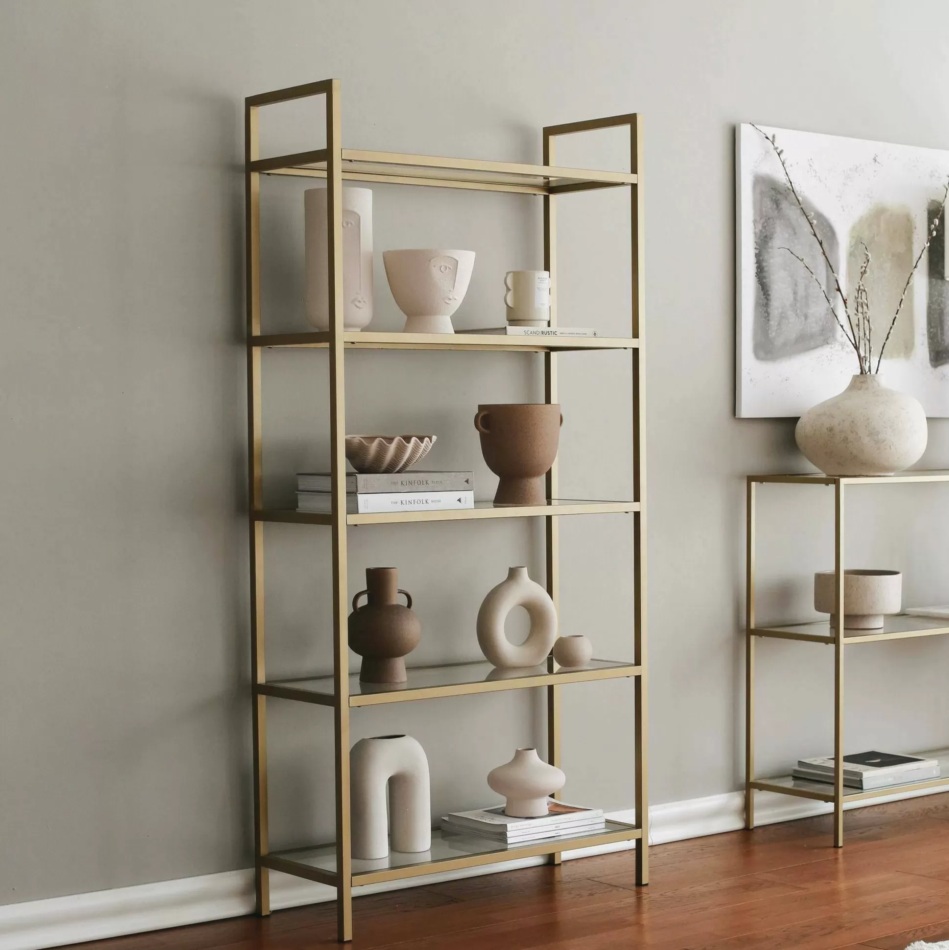 Dmora Librerie<Libreria Stratonice, 80x30h165 cm,