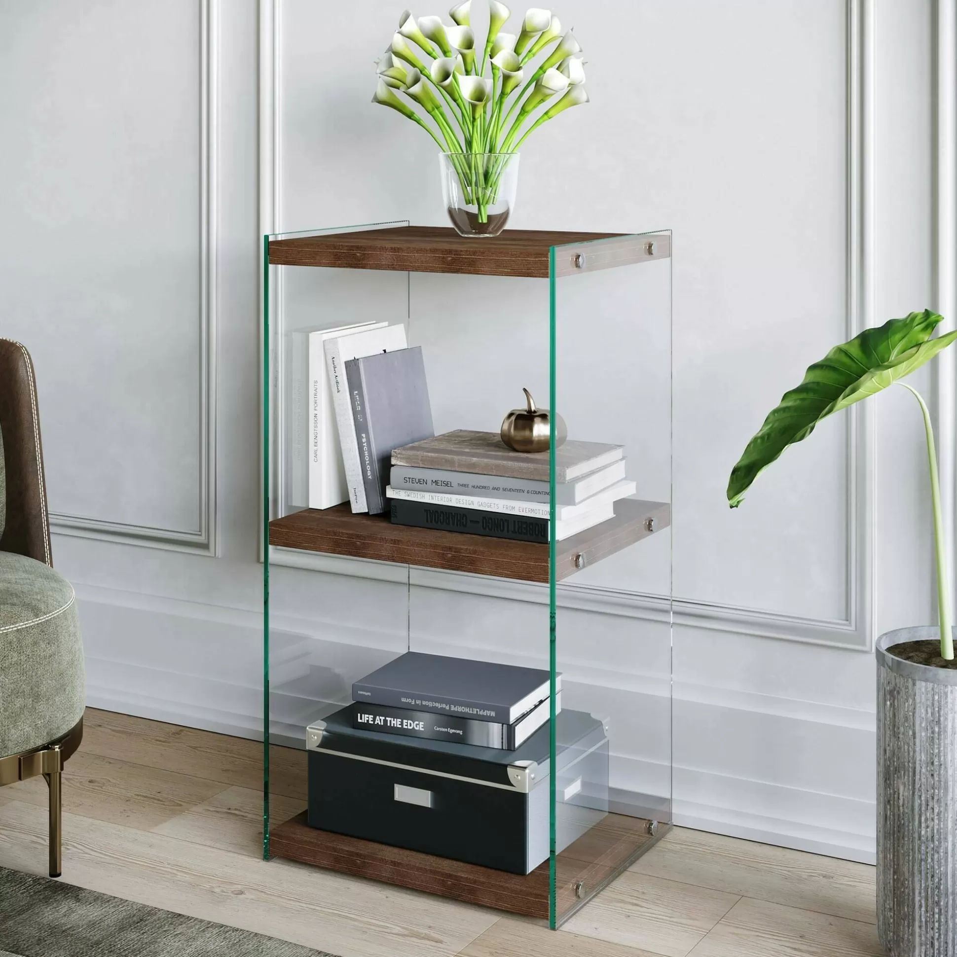 Dmora Librerie<Libreria Zenobie, , 40x35h80 cm